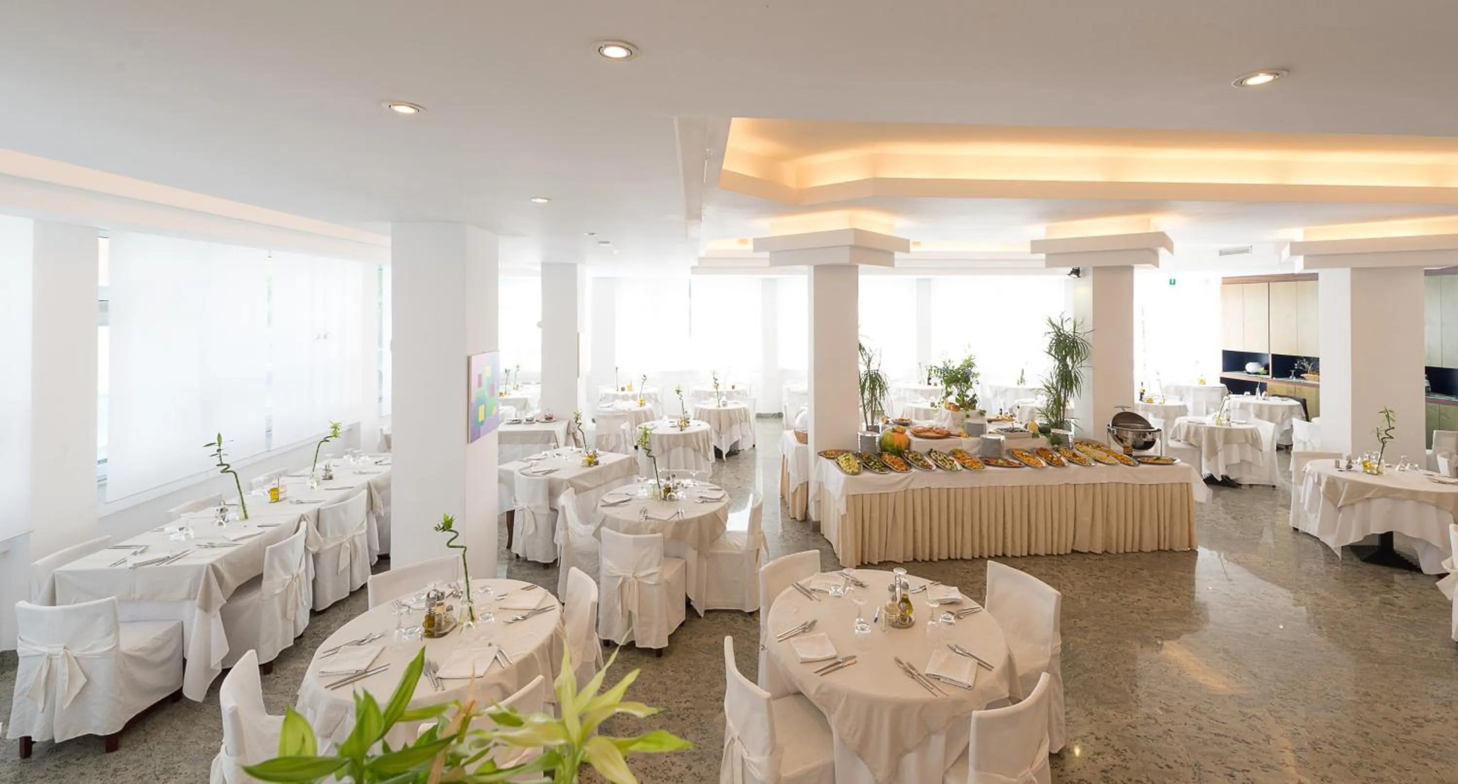 Restaurant/places to eat in Zenit Hotel