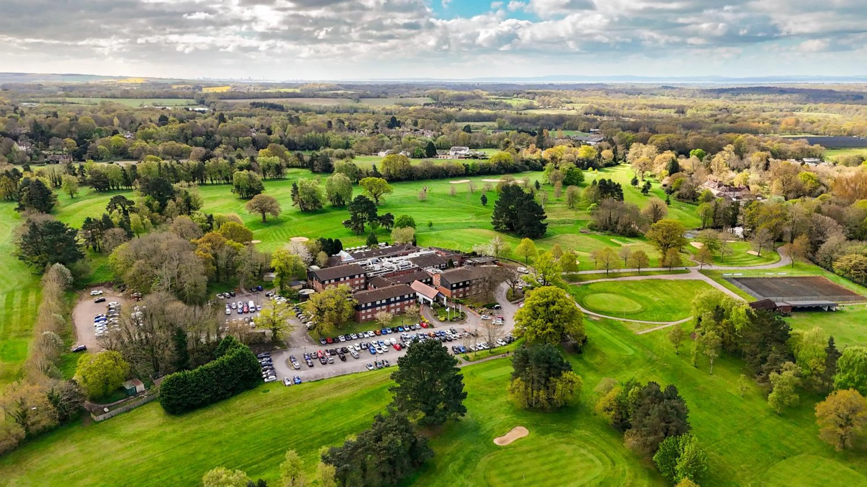 Property building in Meon Valley Hotel, Golf & Country Club