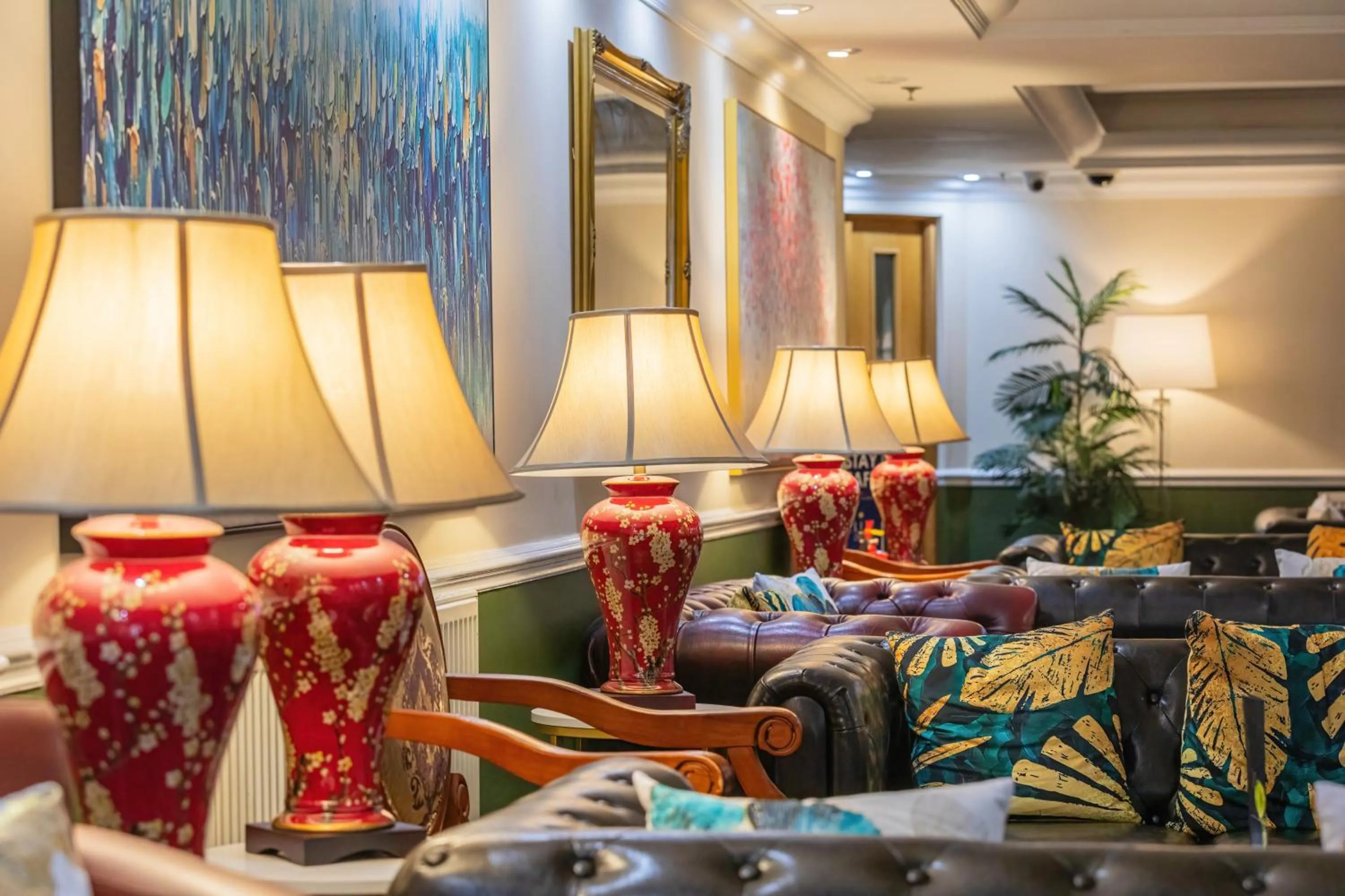 Lobby or reception in Meon Valley Hotel, Golf & Country Club