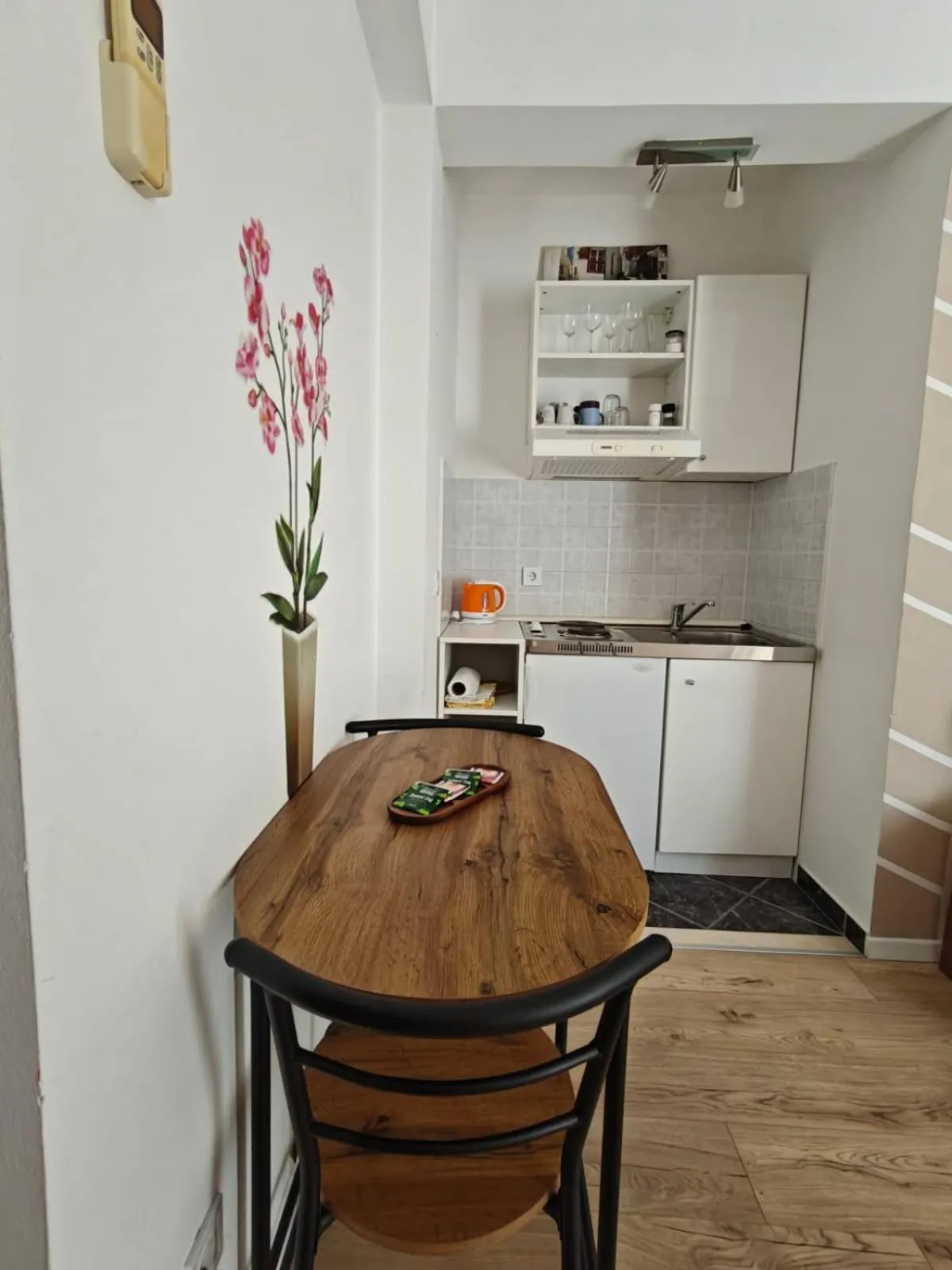 Kitchen or kitchenette in Apartments Miljas