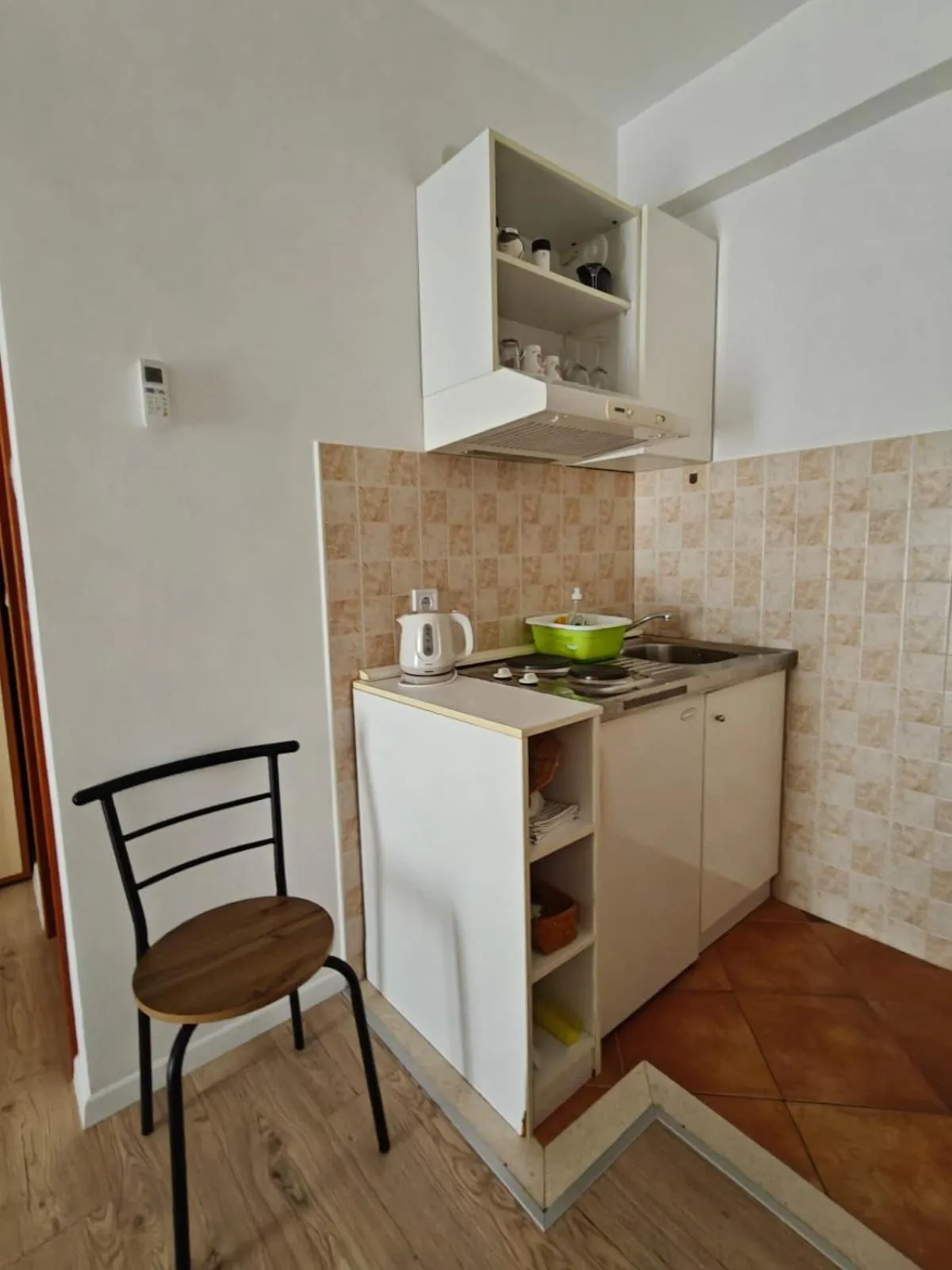 Kitchen or kitchenette in Apartments Miljas