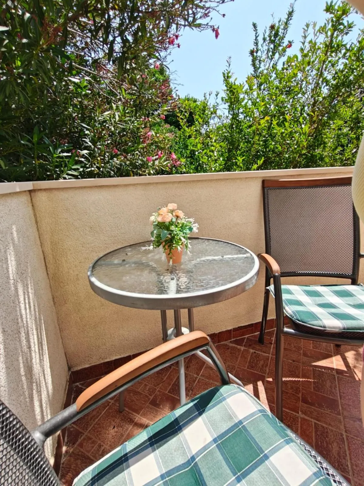 Patio in Apartments Miljas