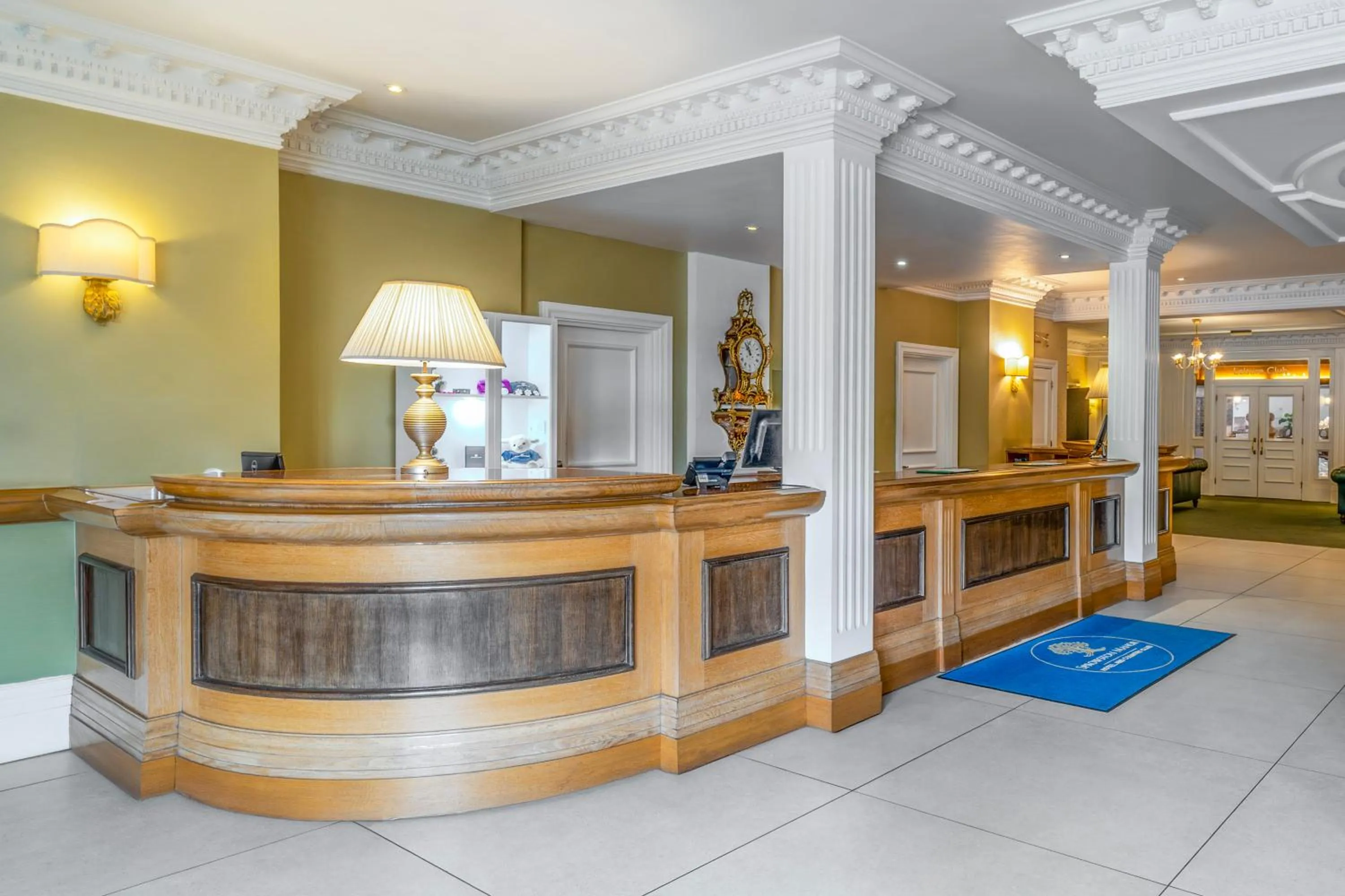 Lobby or reception in Sprowston Manor Hotel, Golf & Country Club