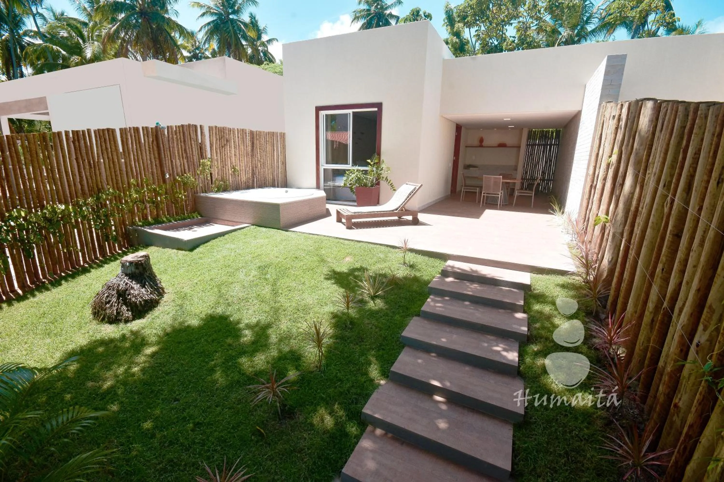 Seating area in Pousada Humaitá