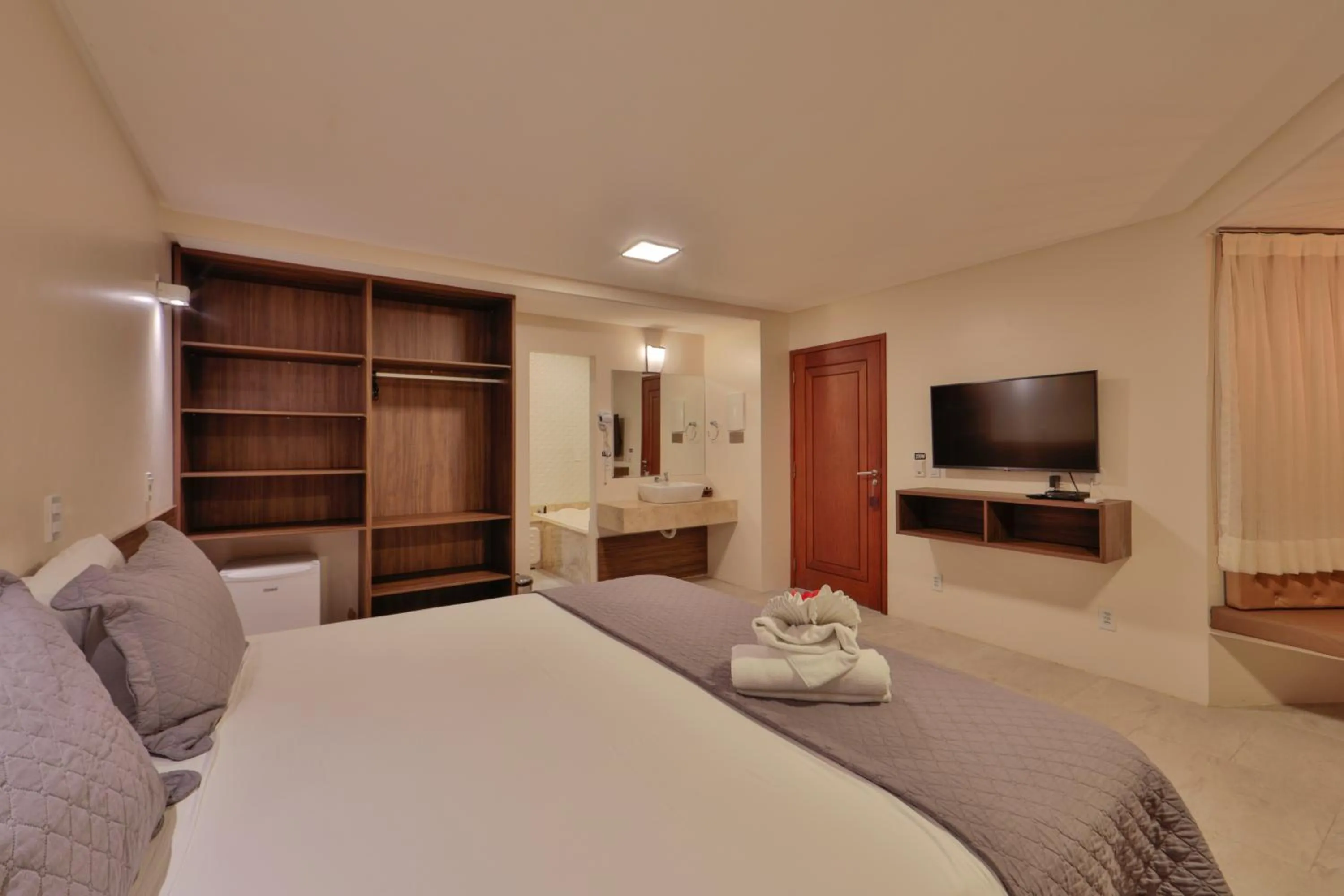 TV and multimedia, Bed in Pousada Humaitá