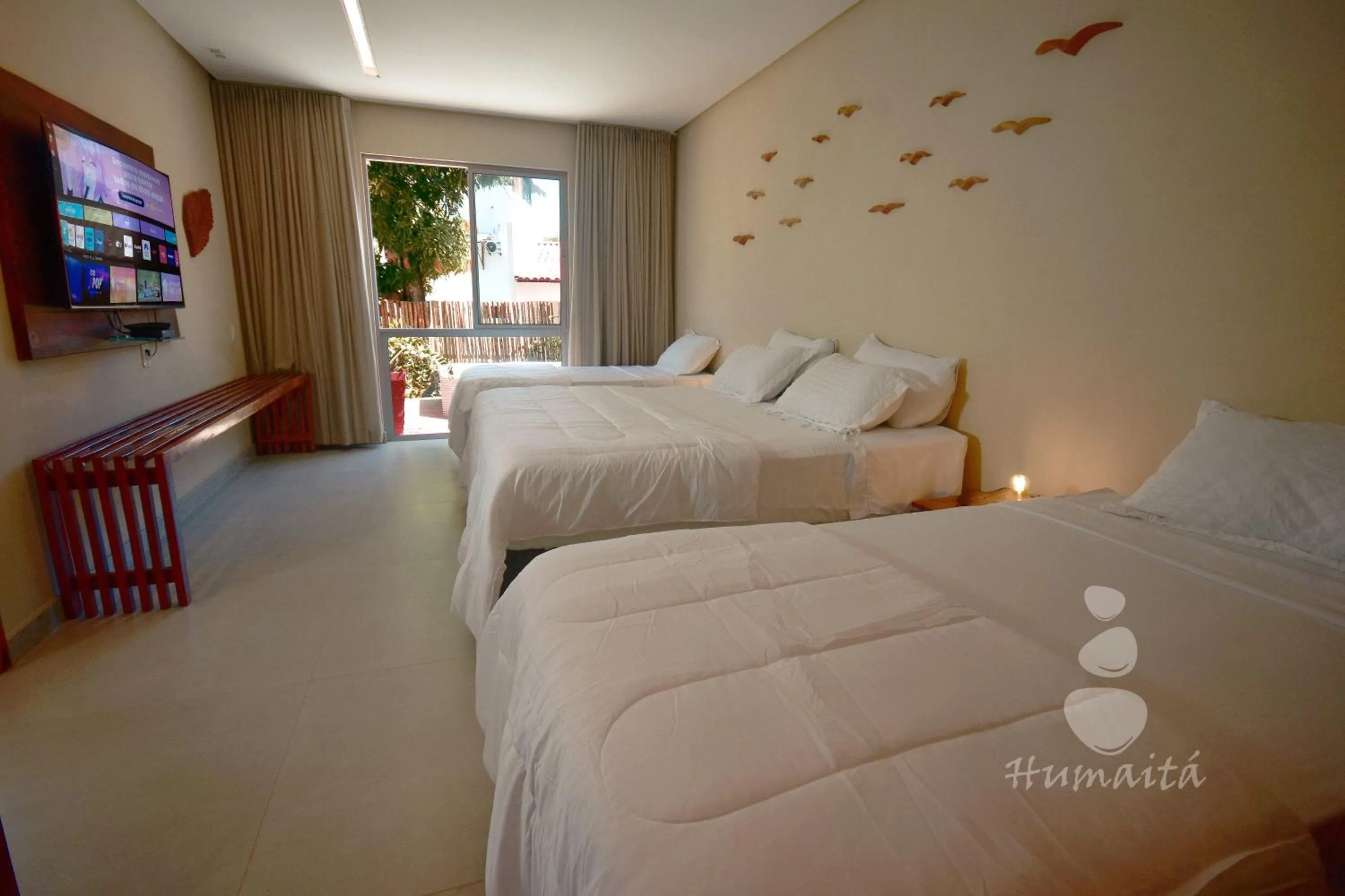 Photo of the whole room, Bed in Pousada Humaitá