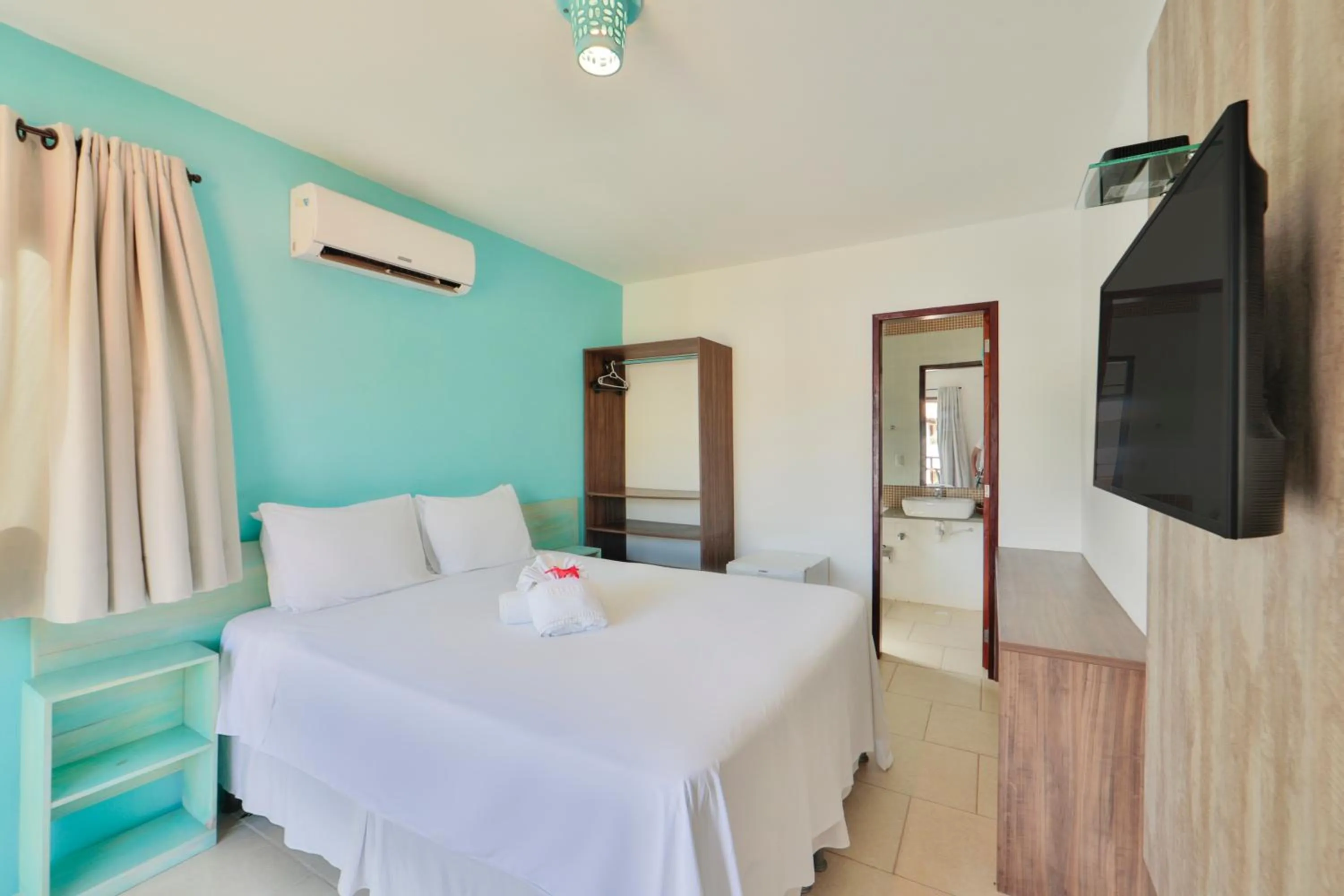 Bed in Pousada Humaitá