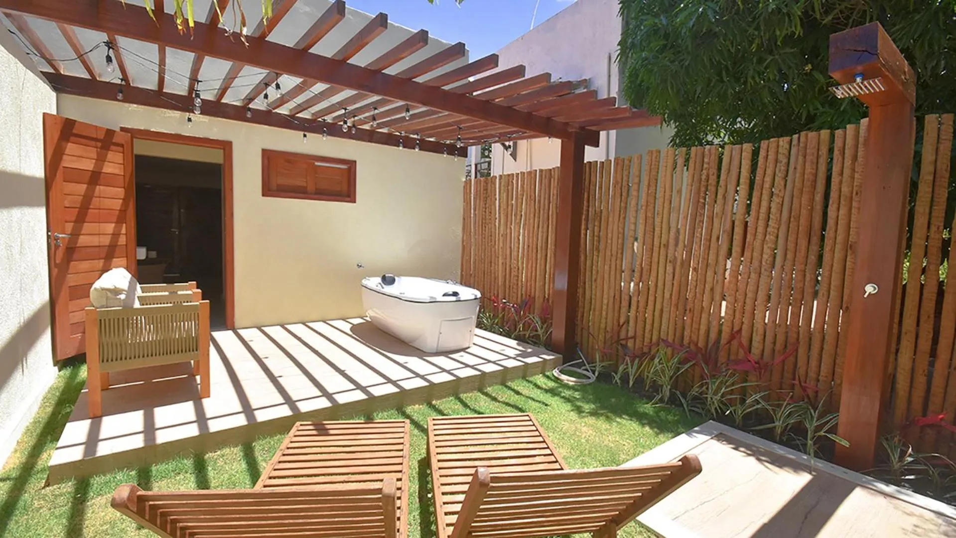 Patio in Pousada Humaitá