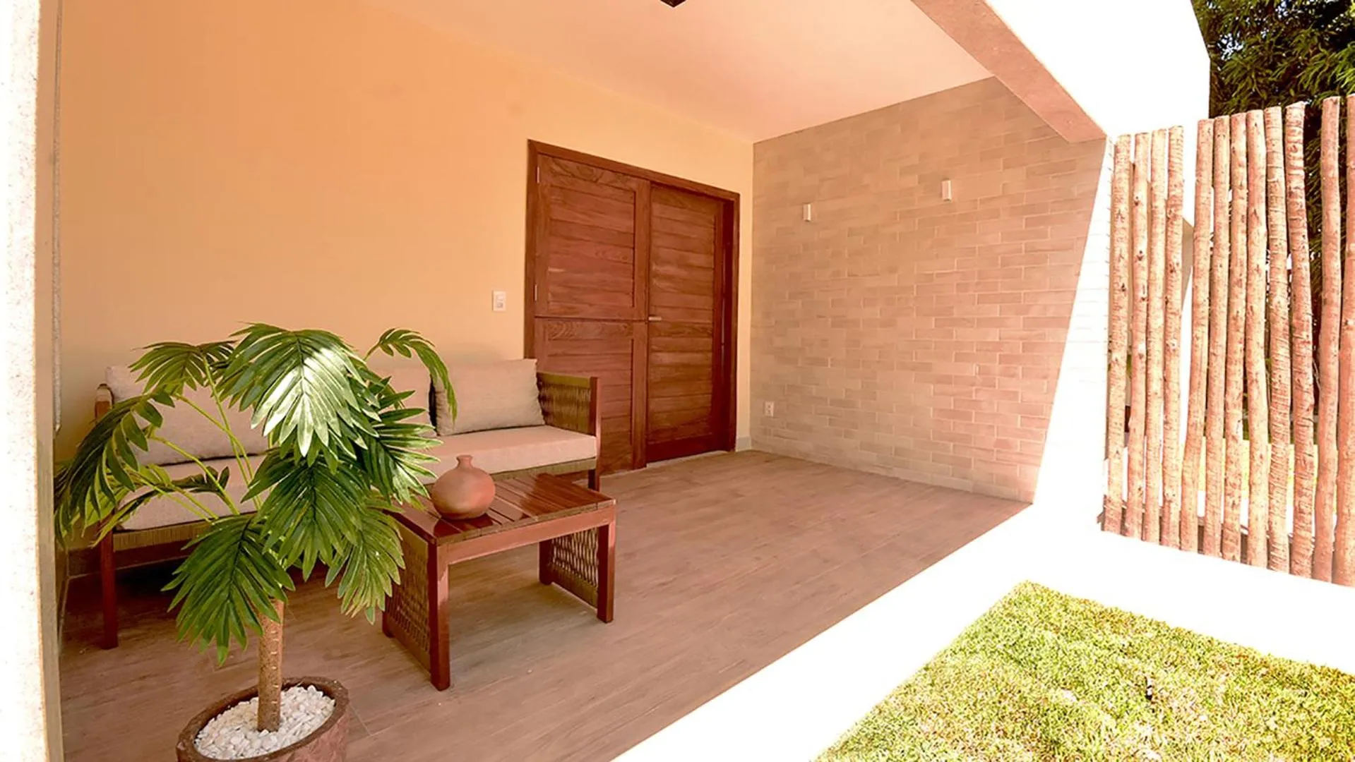 Balcony/Terrace in Pousada Humaitá