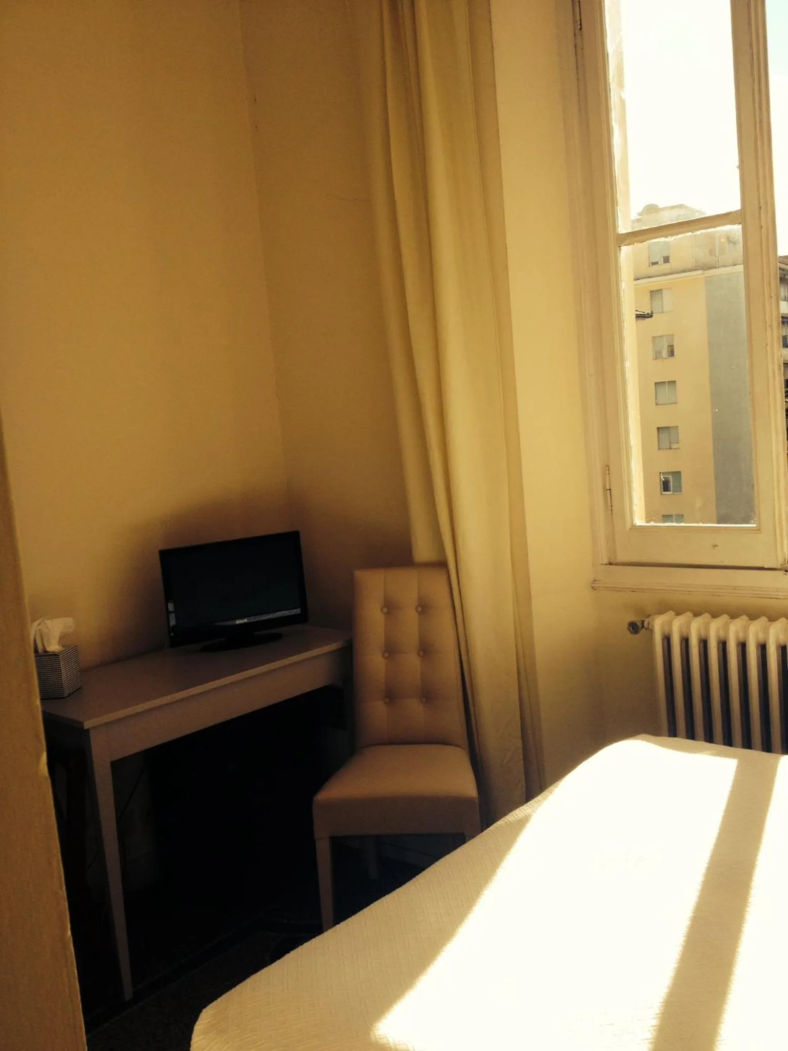 Bed in Hotel Miramare