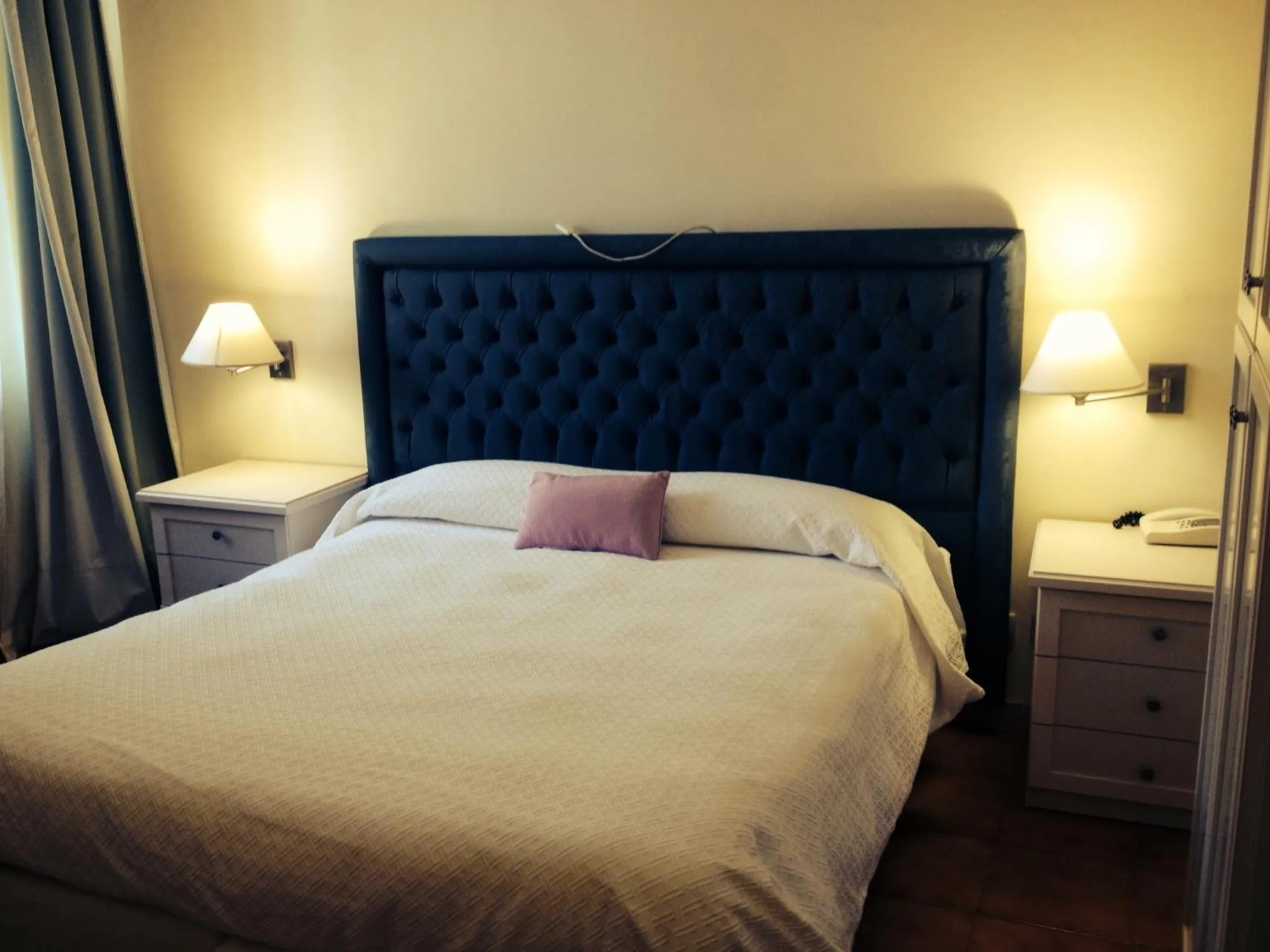 Bed in Hotel Miramare