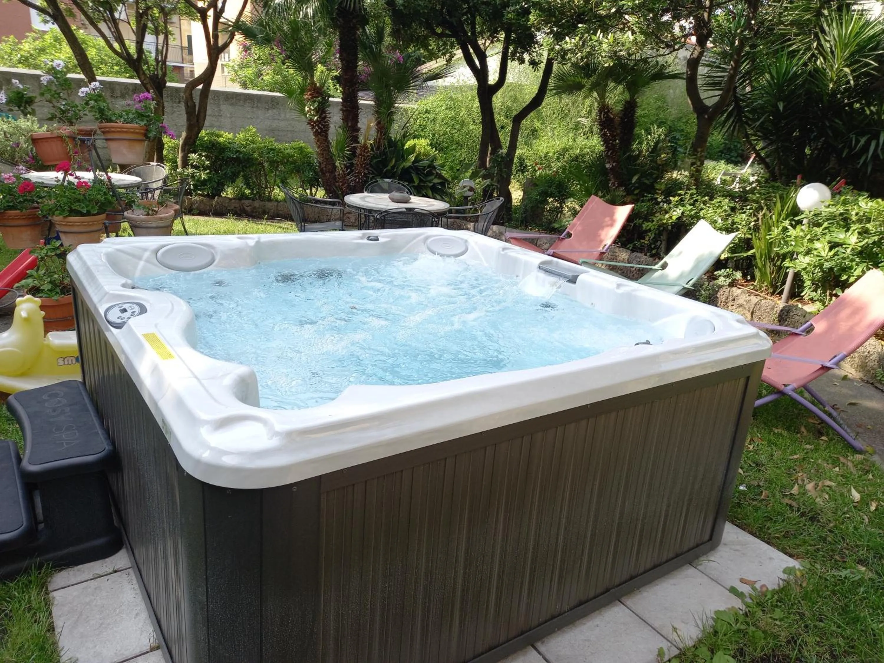Garden in Hotel Miramare