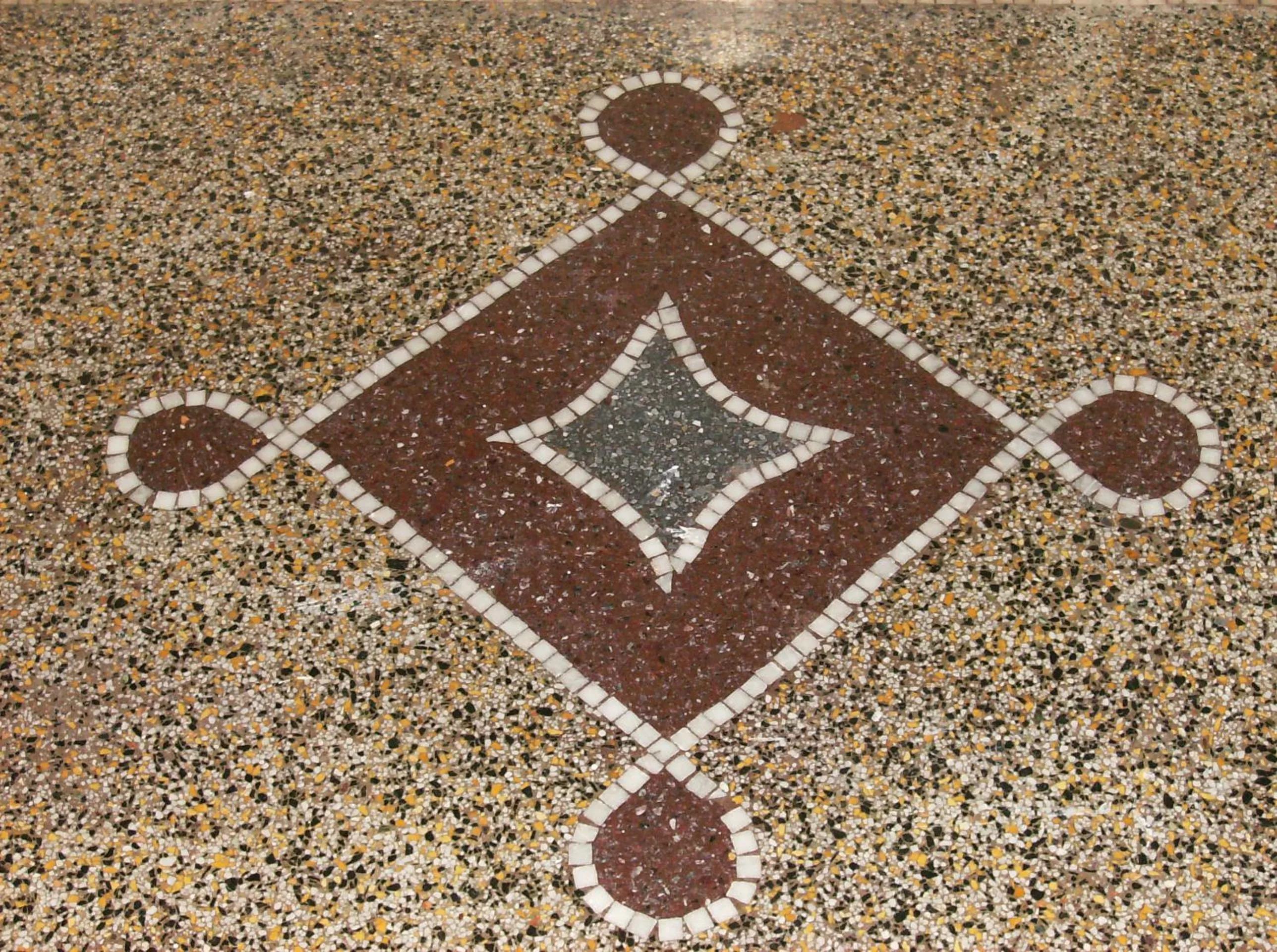 Decorative detail in Hotel Miramare