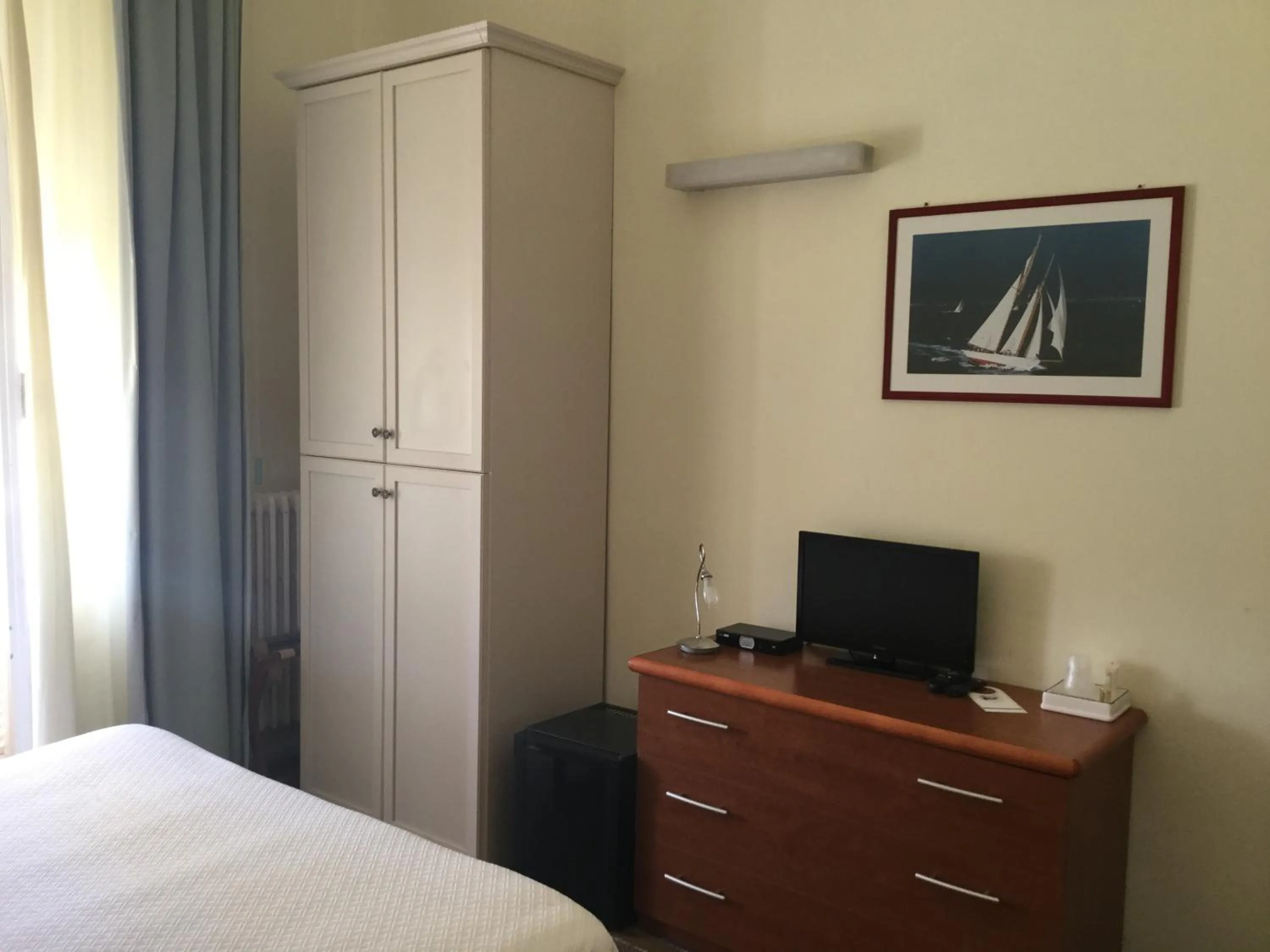 Bed in Hotel Miramare