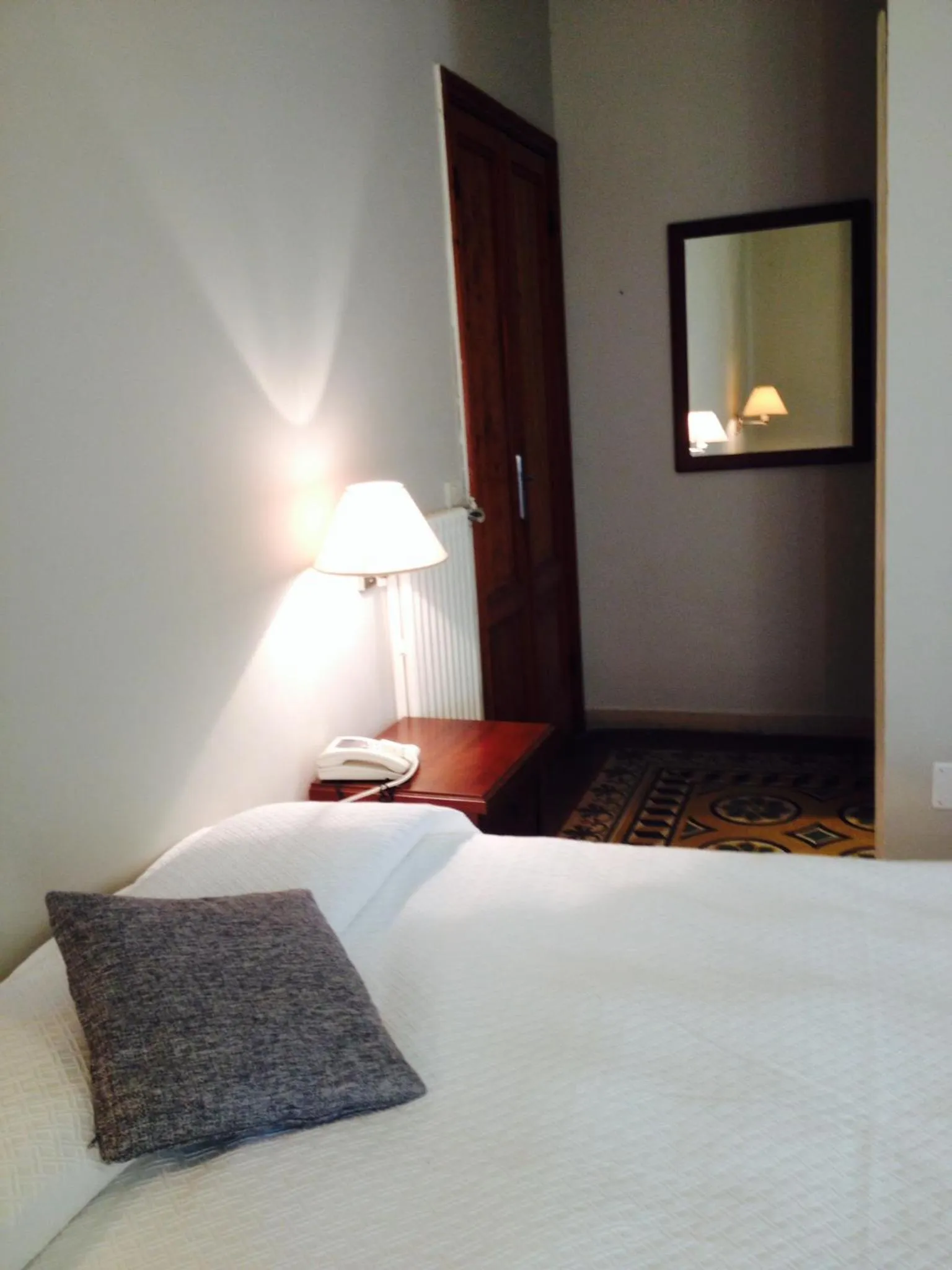 Bed in Hotel Miramare