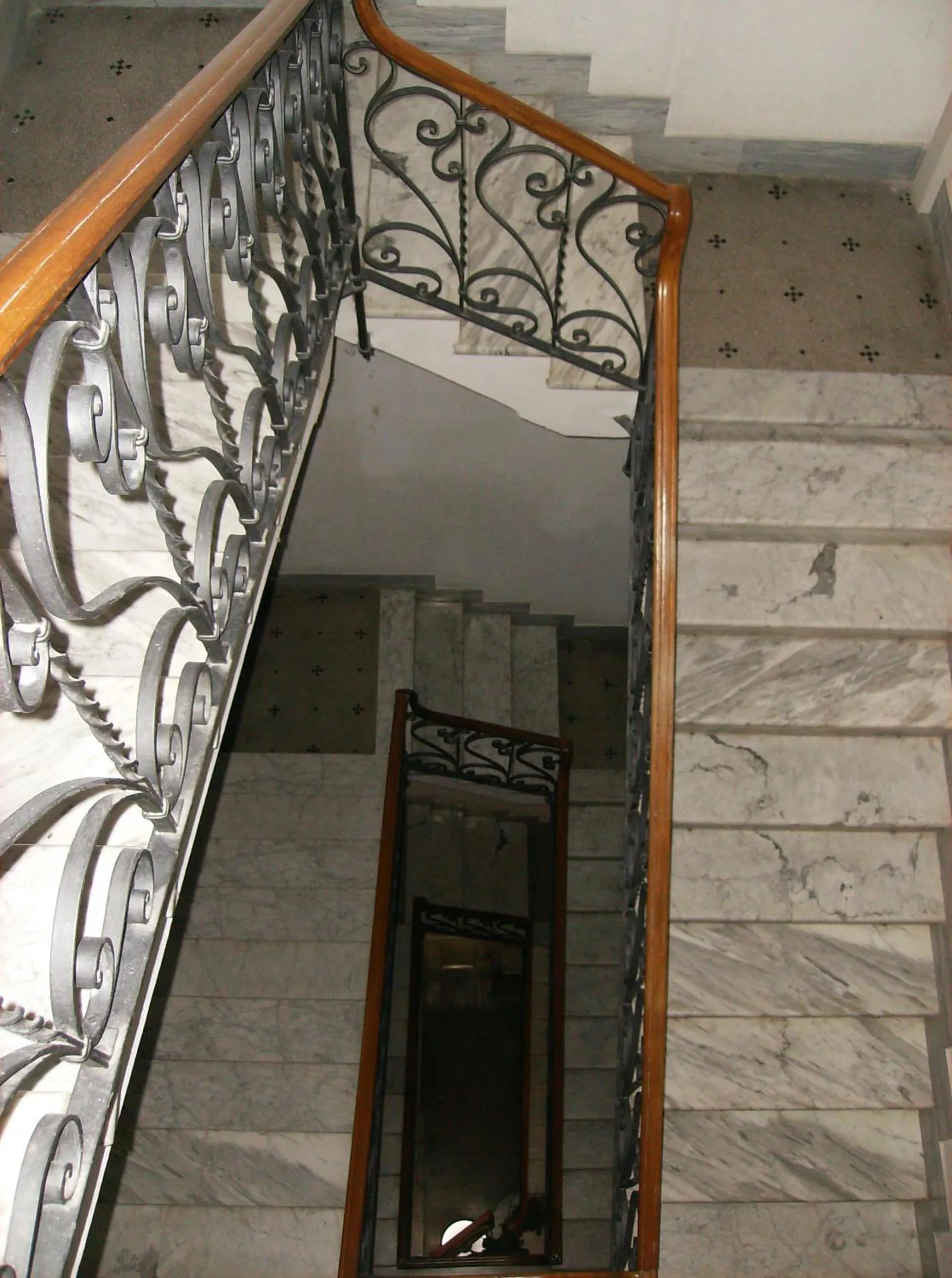 Decorative detail in Hotel Miramare