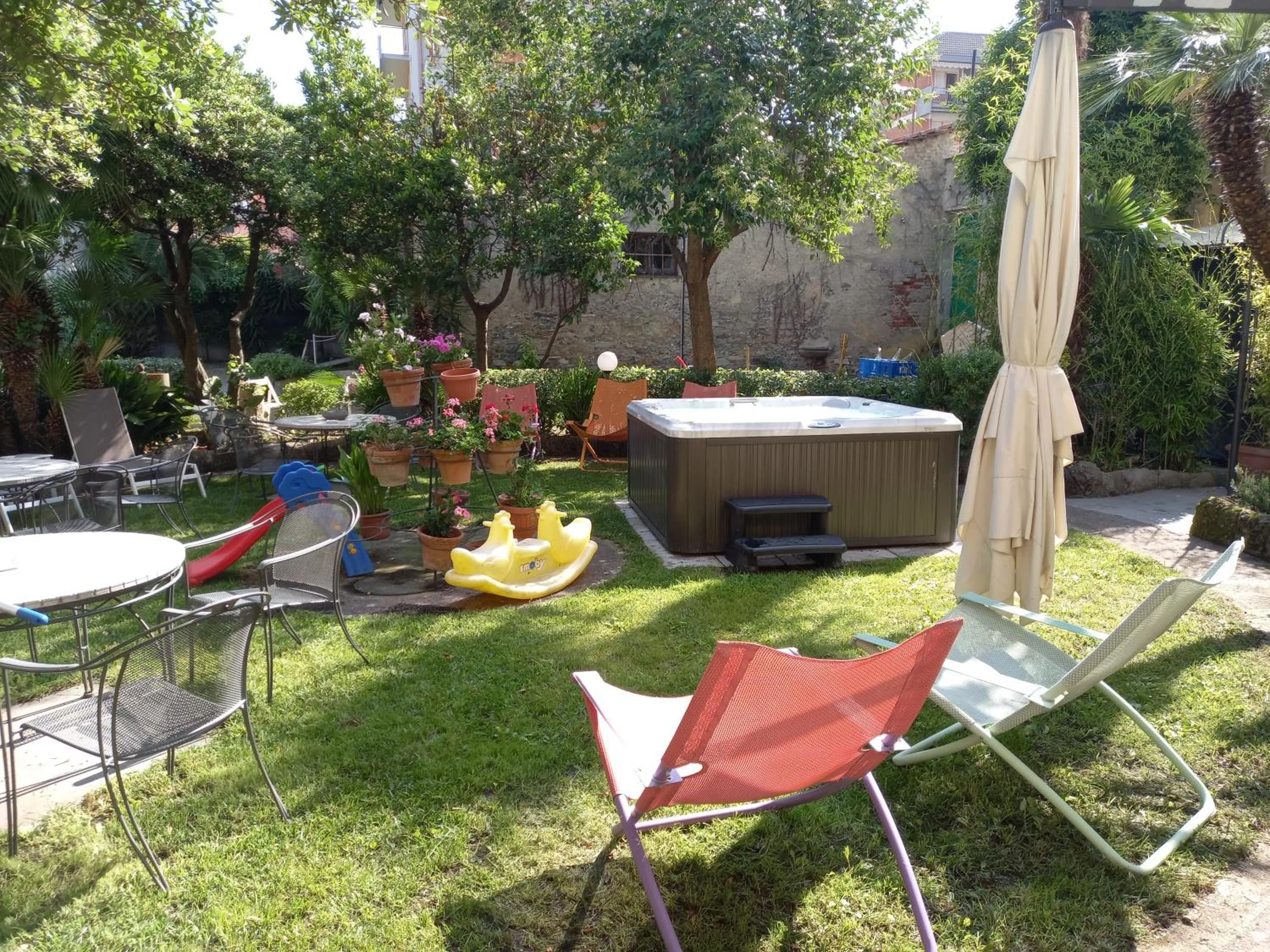 Garden in Hotel Miramare