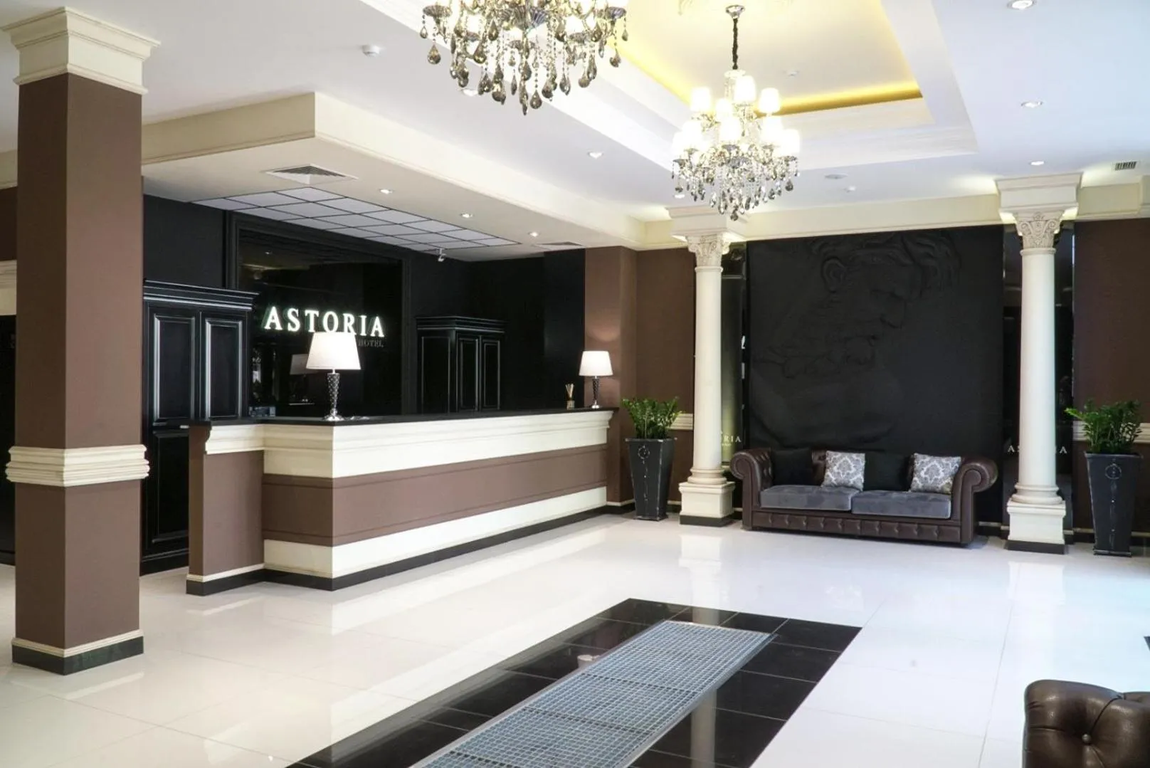 Living room in ASTORIA Boutique Hotel
