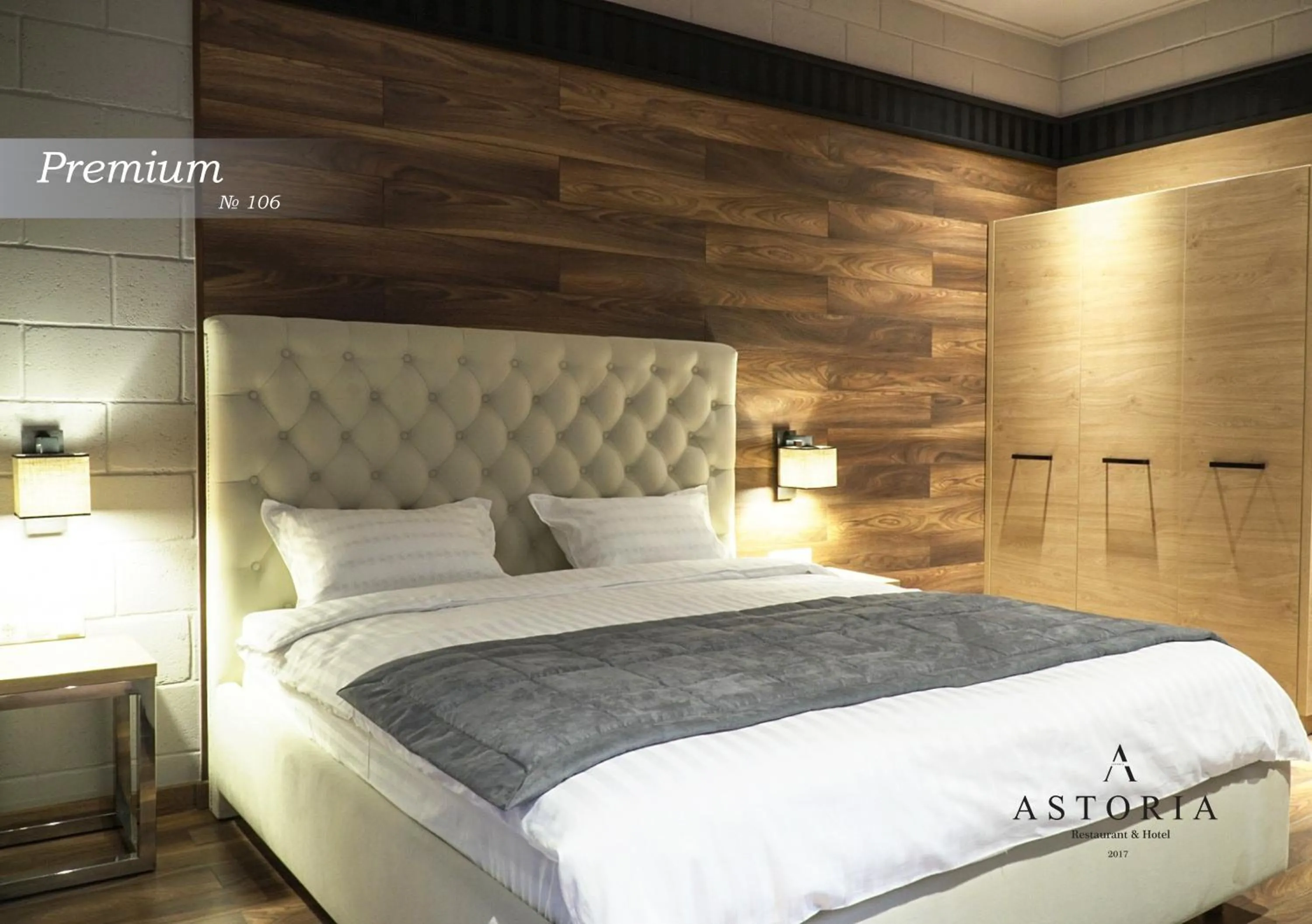 Bed in ASTORIA Boutique Hotel