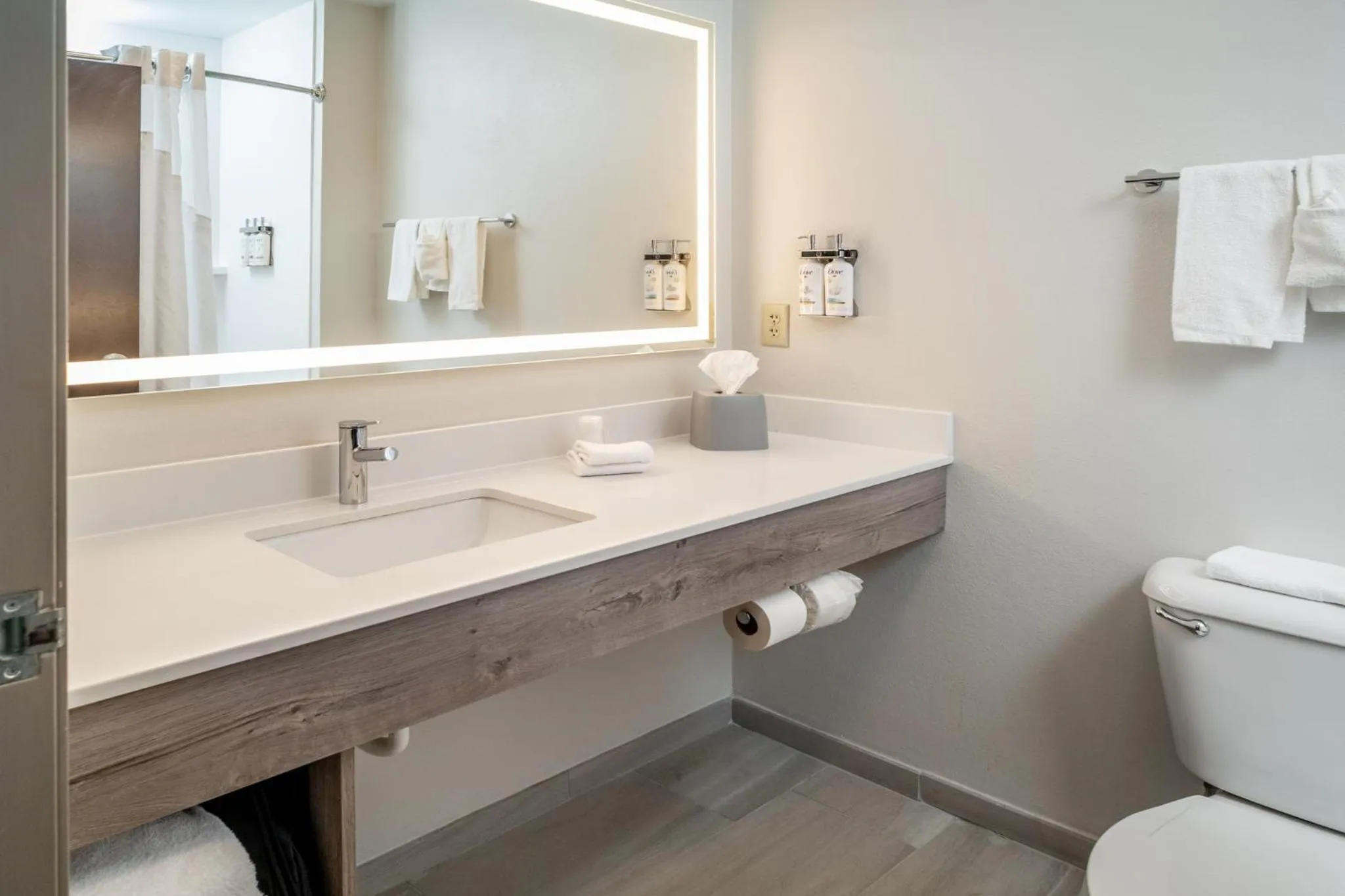 Bathroom in Holiday Inn Express & Suites Fairmont by IHG