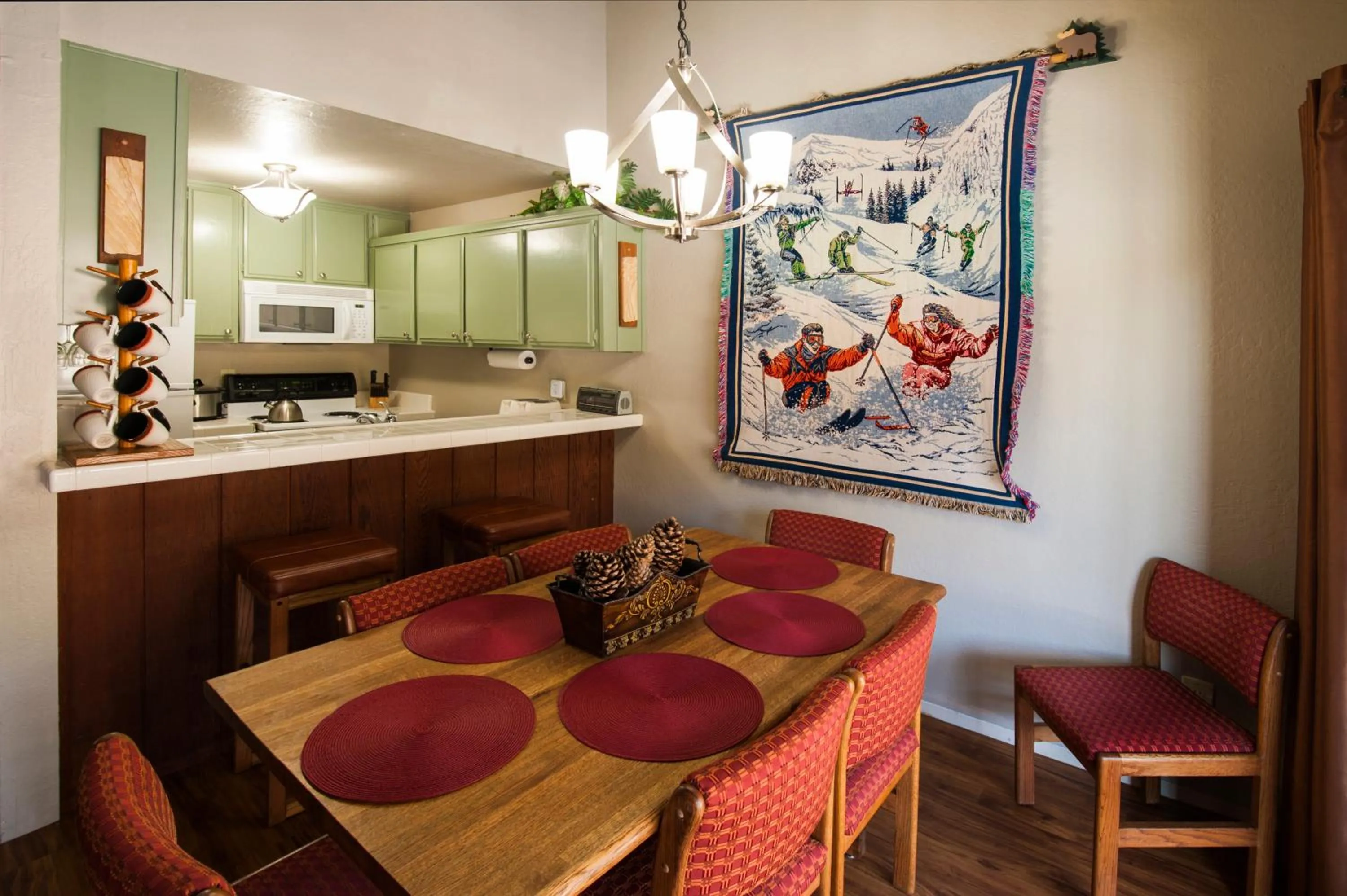 Dining area in Austria Hof Lodge