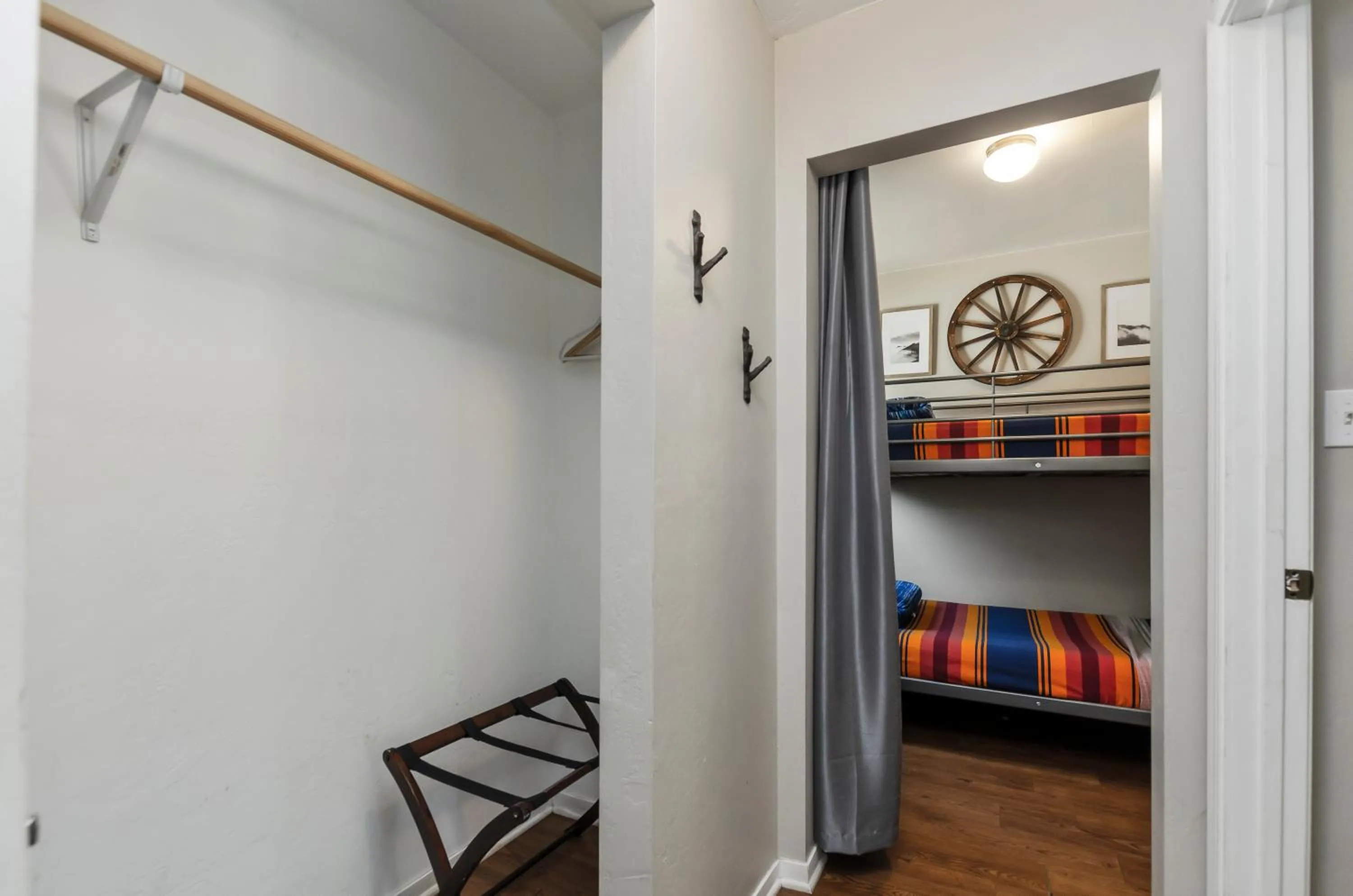 Bed in Playpark Lodge