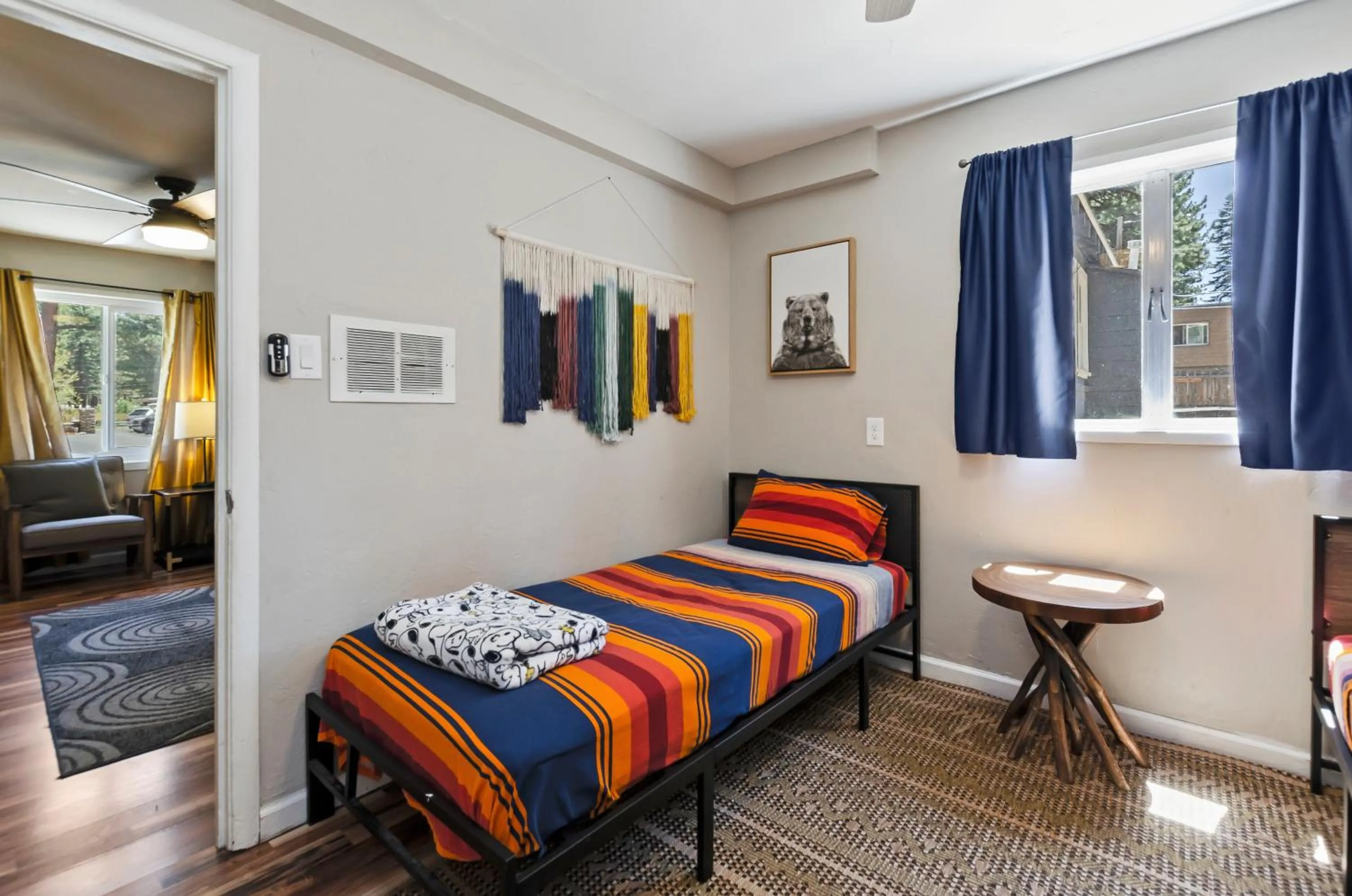 Bed in Playpark Lodge