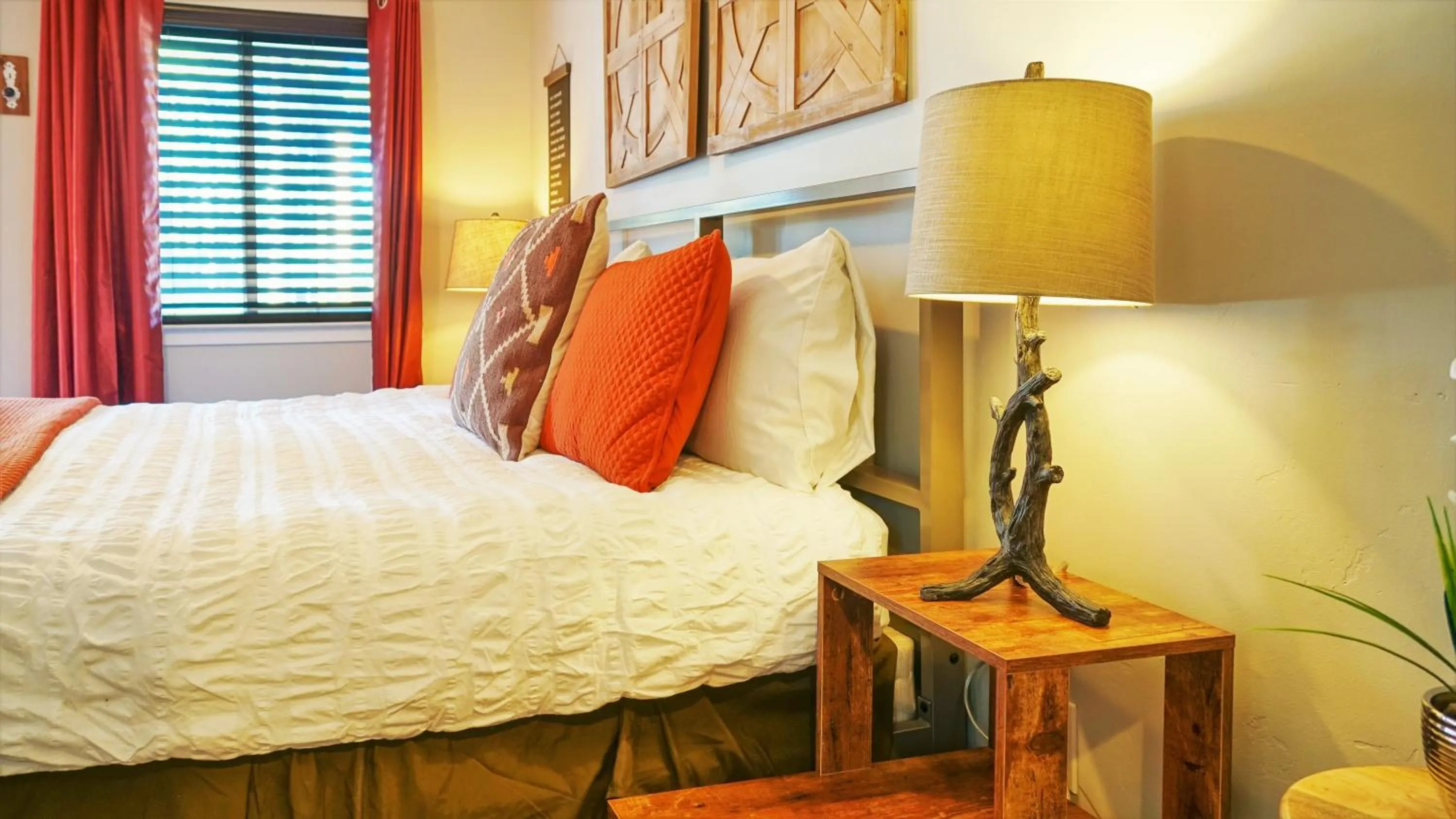 Bed in Playpark Lodge