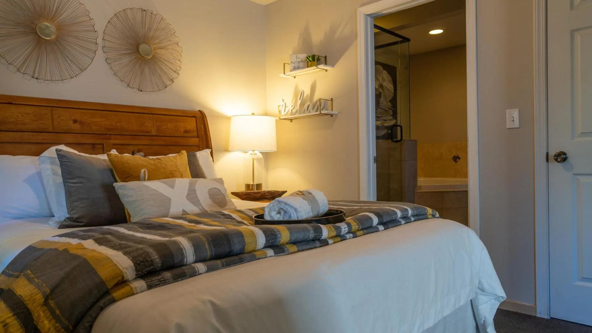 Bed in Playpark Lodge