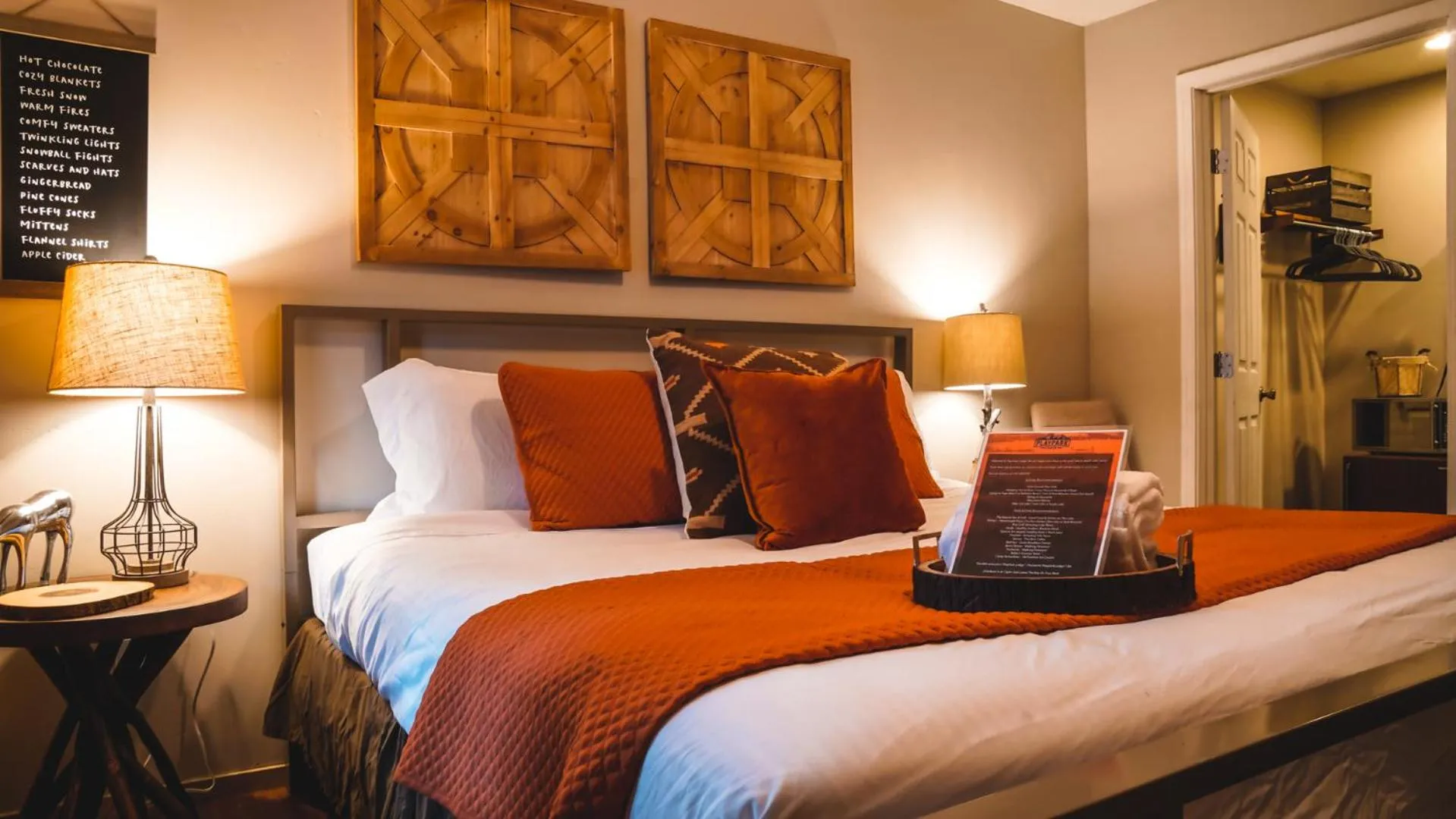 Bed in Playpark Lodge