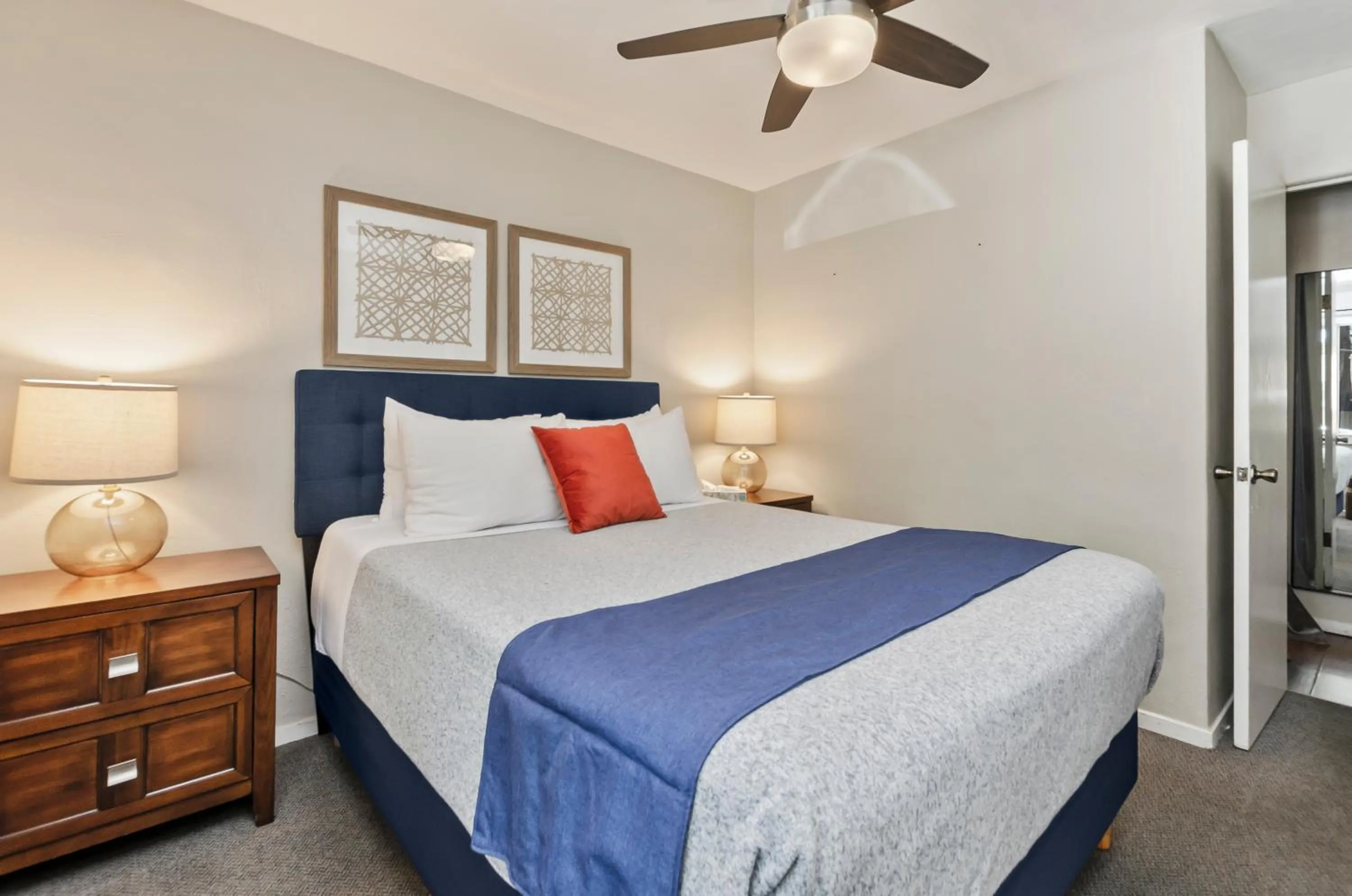 Bed in Playpark Lodge