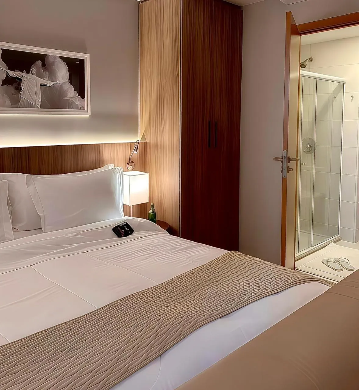 Bedroom, Bed in Promenade Soho Campos dos Goytacazes