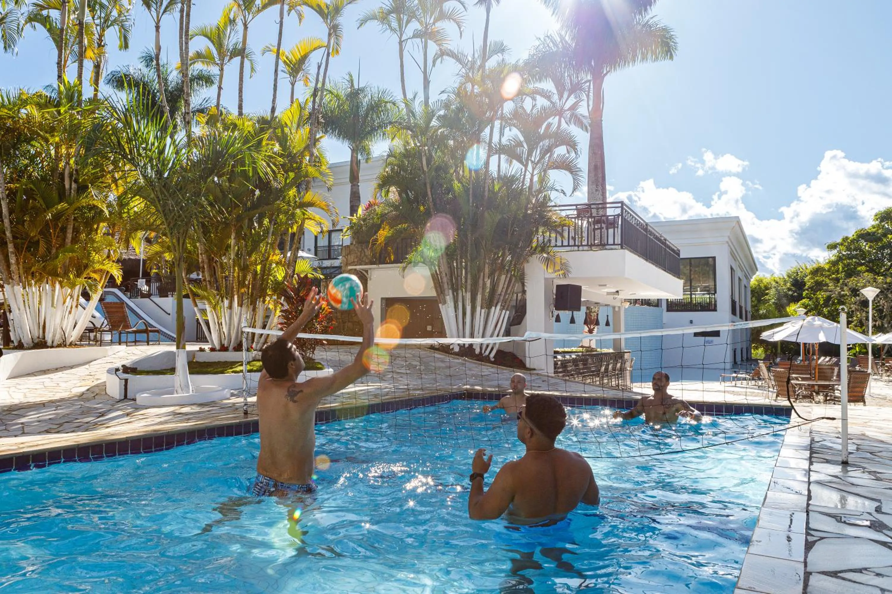 Swimming pool in Vale Suíço Resort