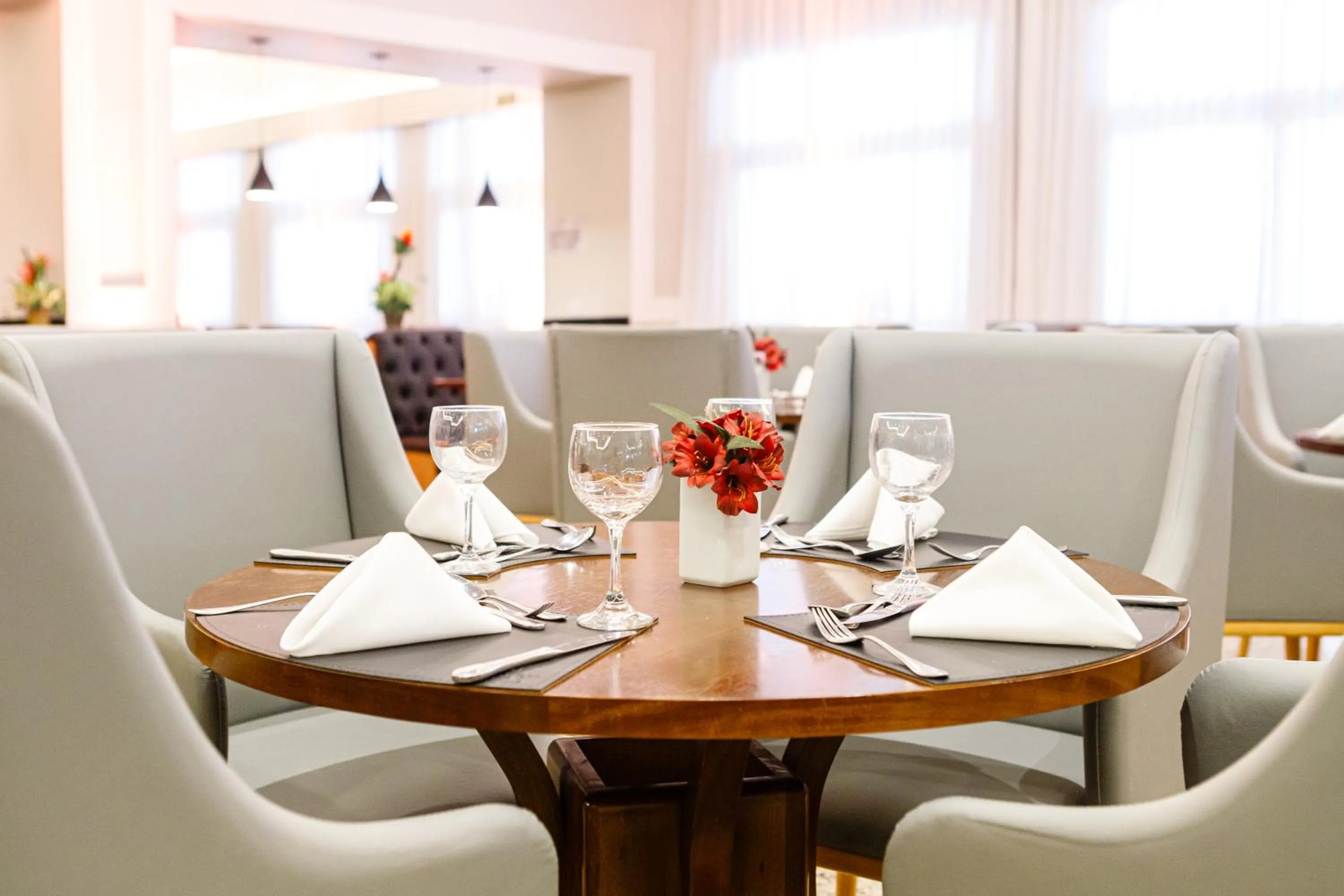 Dining area in Vale Suíço Resort