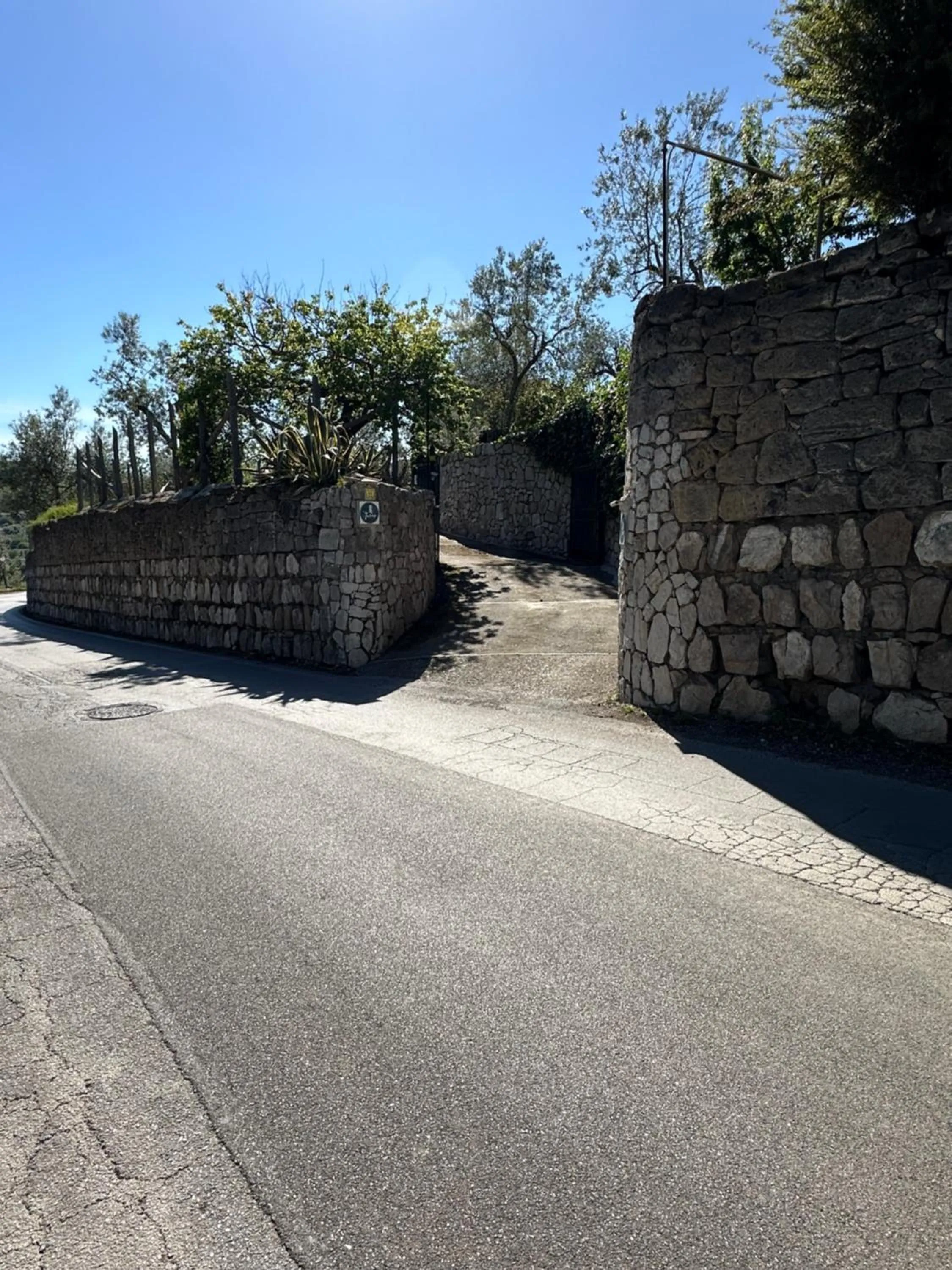 Facade/entrance in Villa il Turro