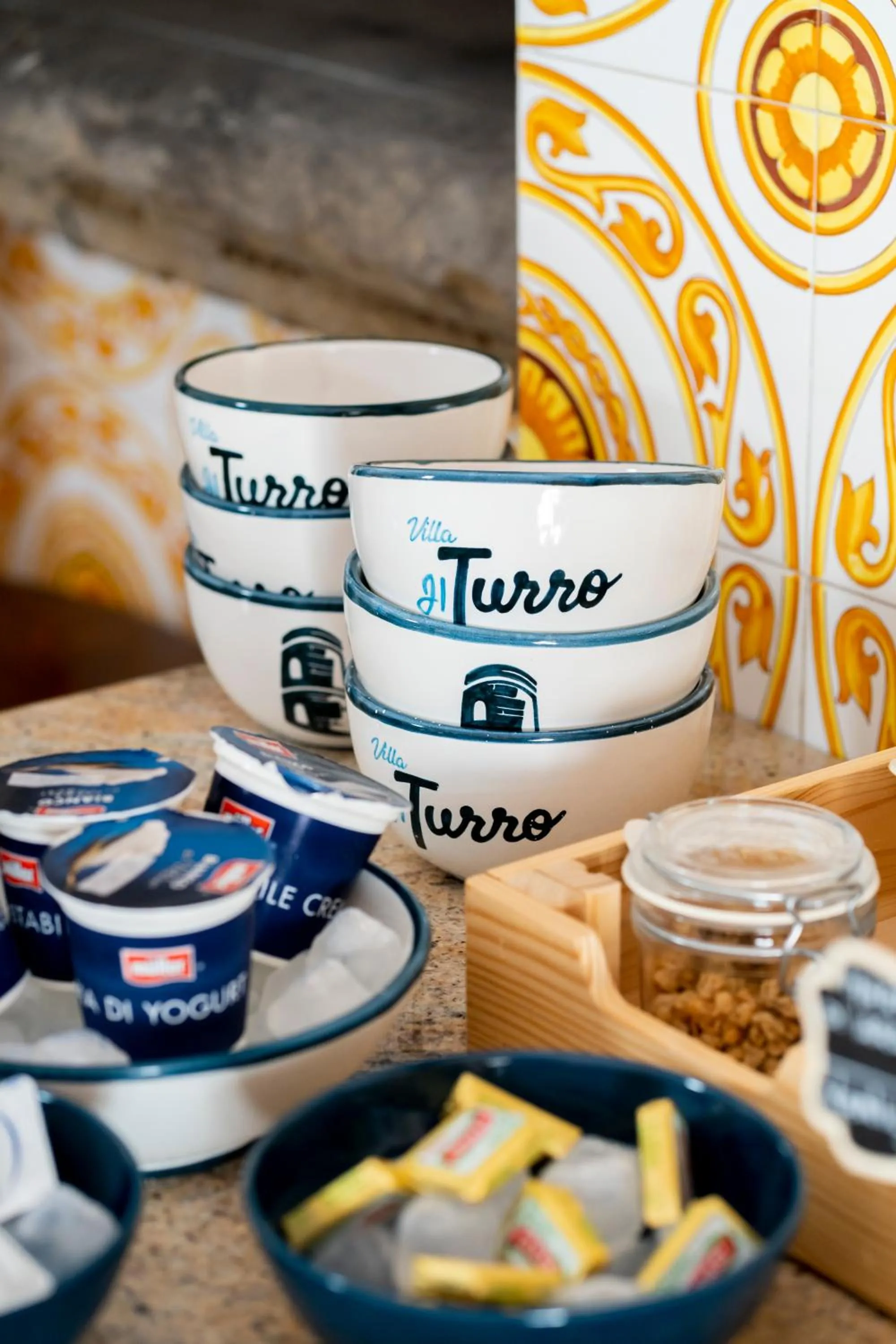 Food and drinks in Villa il Turro