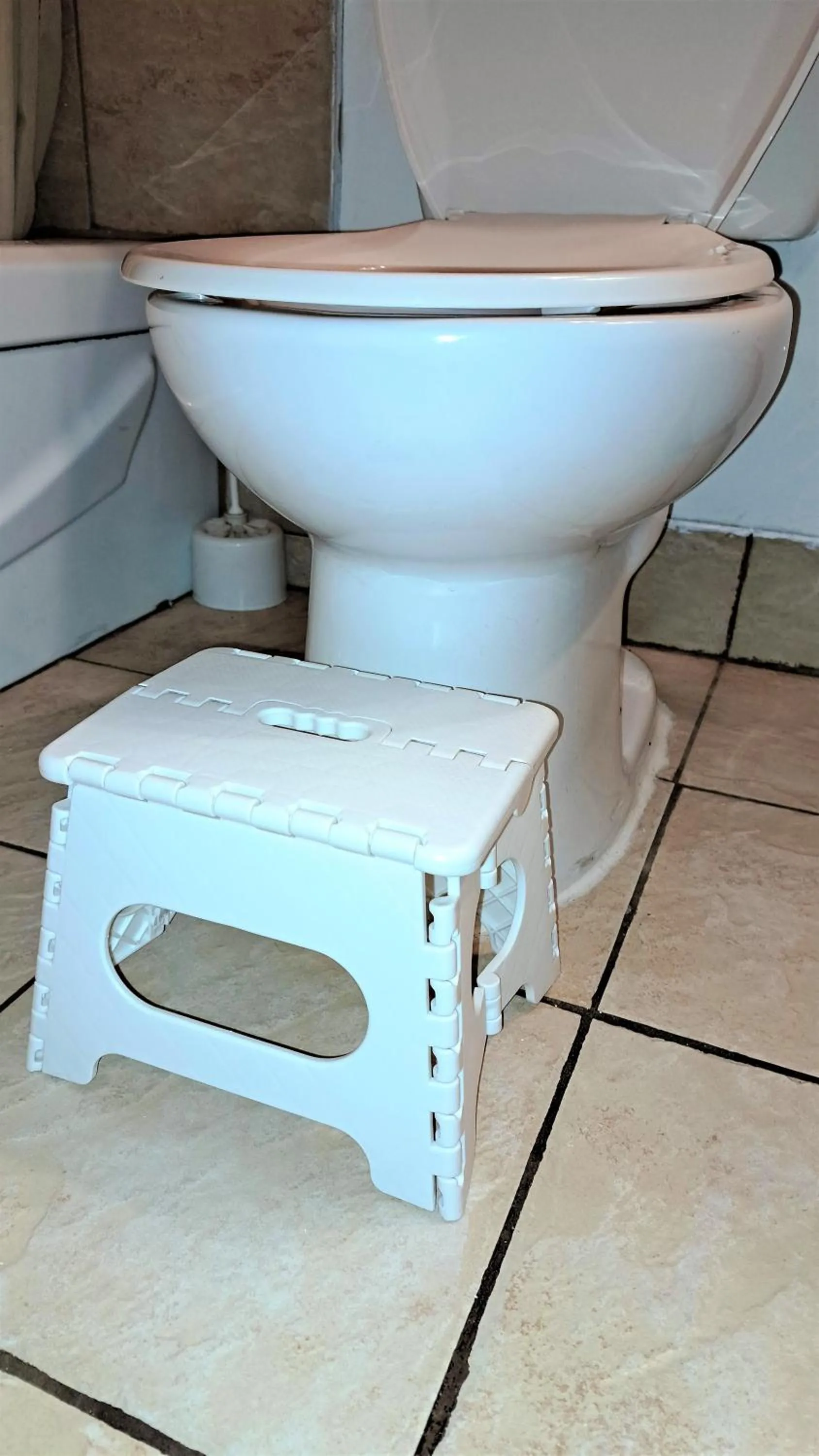 Toilet in Motel Bonsoir