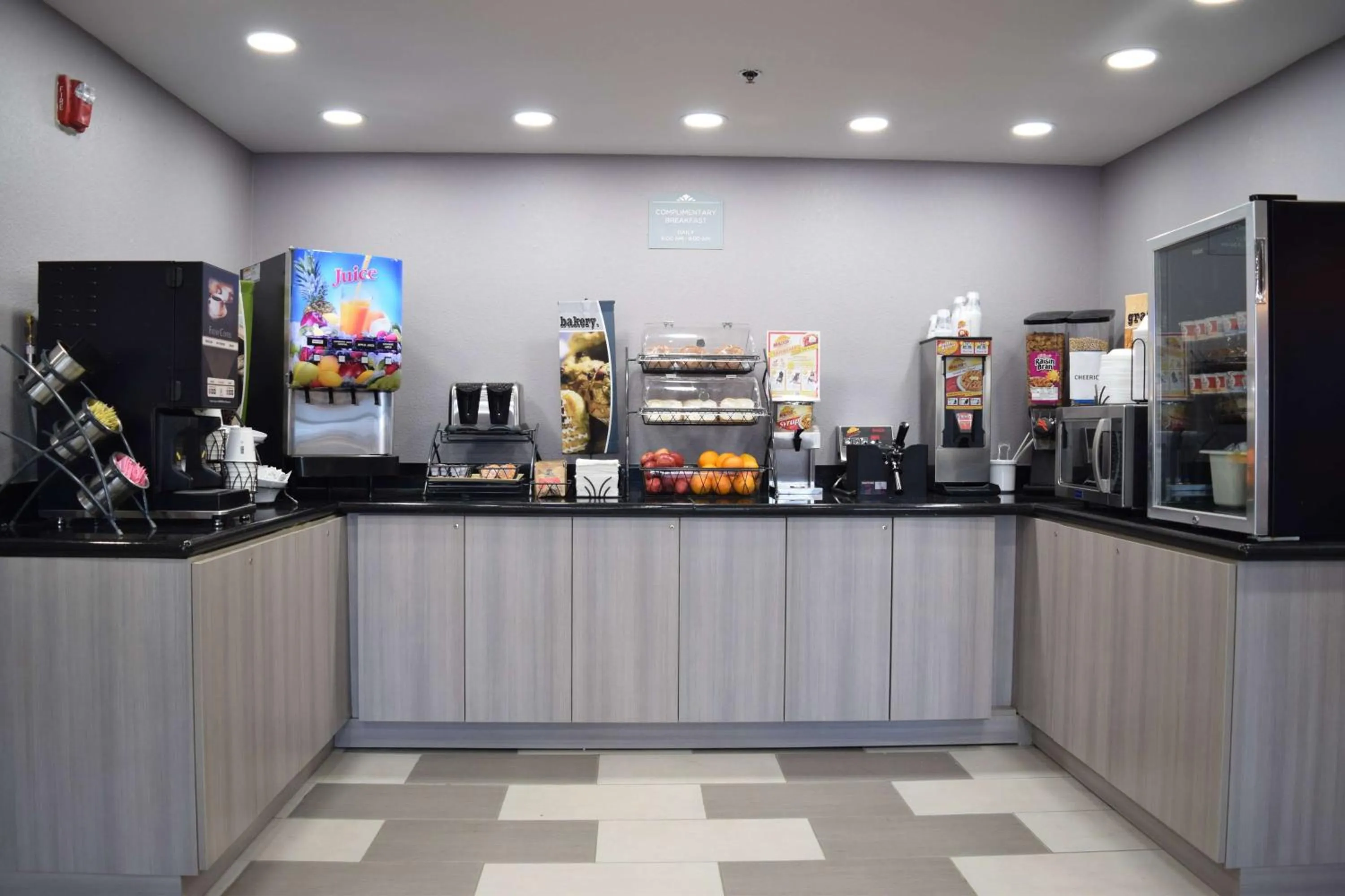 Restaurant/places to eat in Microtel Inn & Suites by Wyndham Raleigh