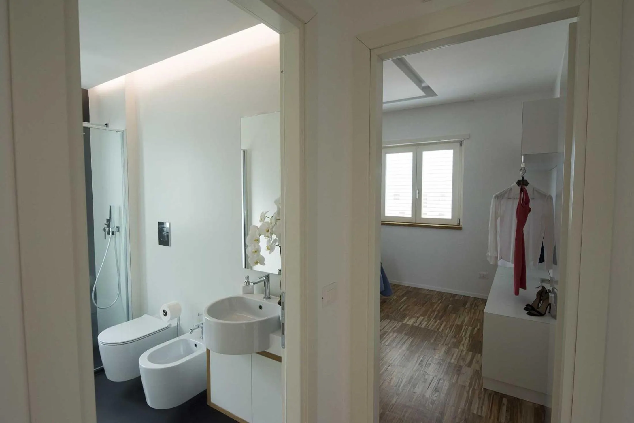 Bathroom in apARTments Sperlonga