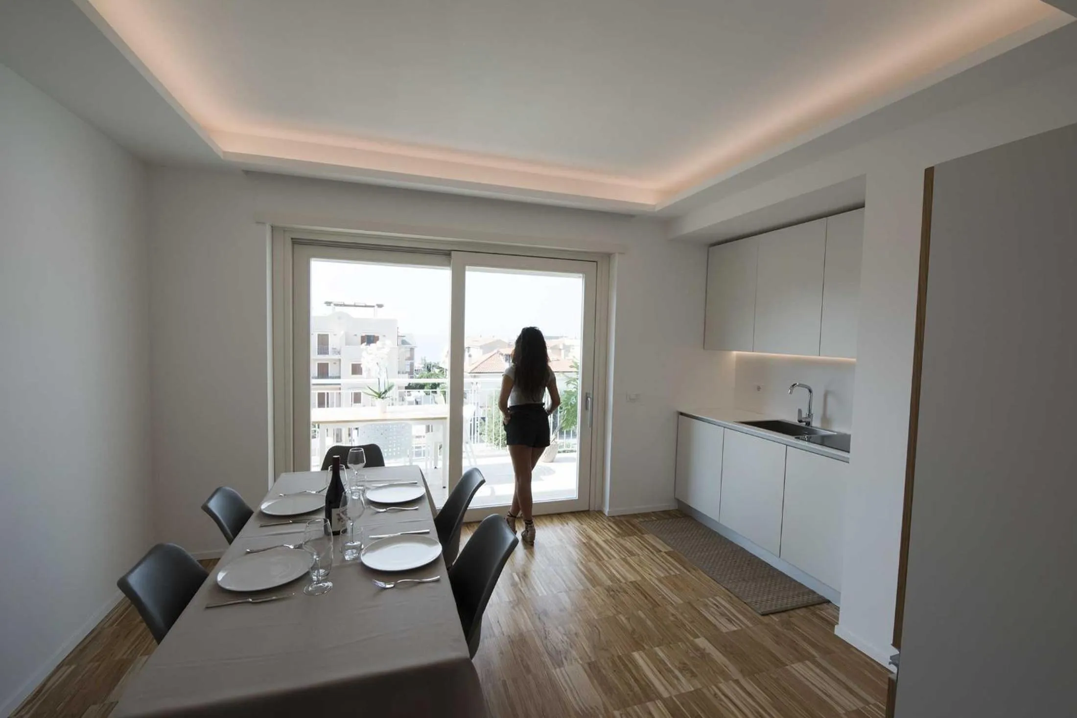 Kitchen or kitchenette in apARTments Sperlonga