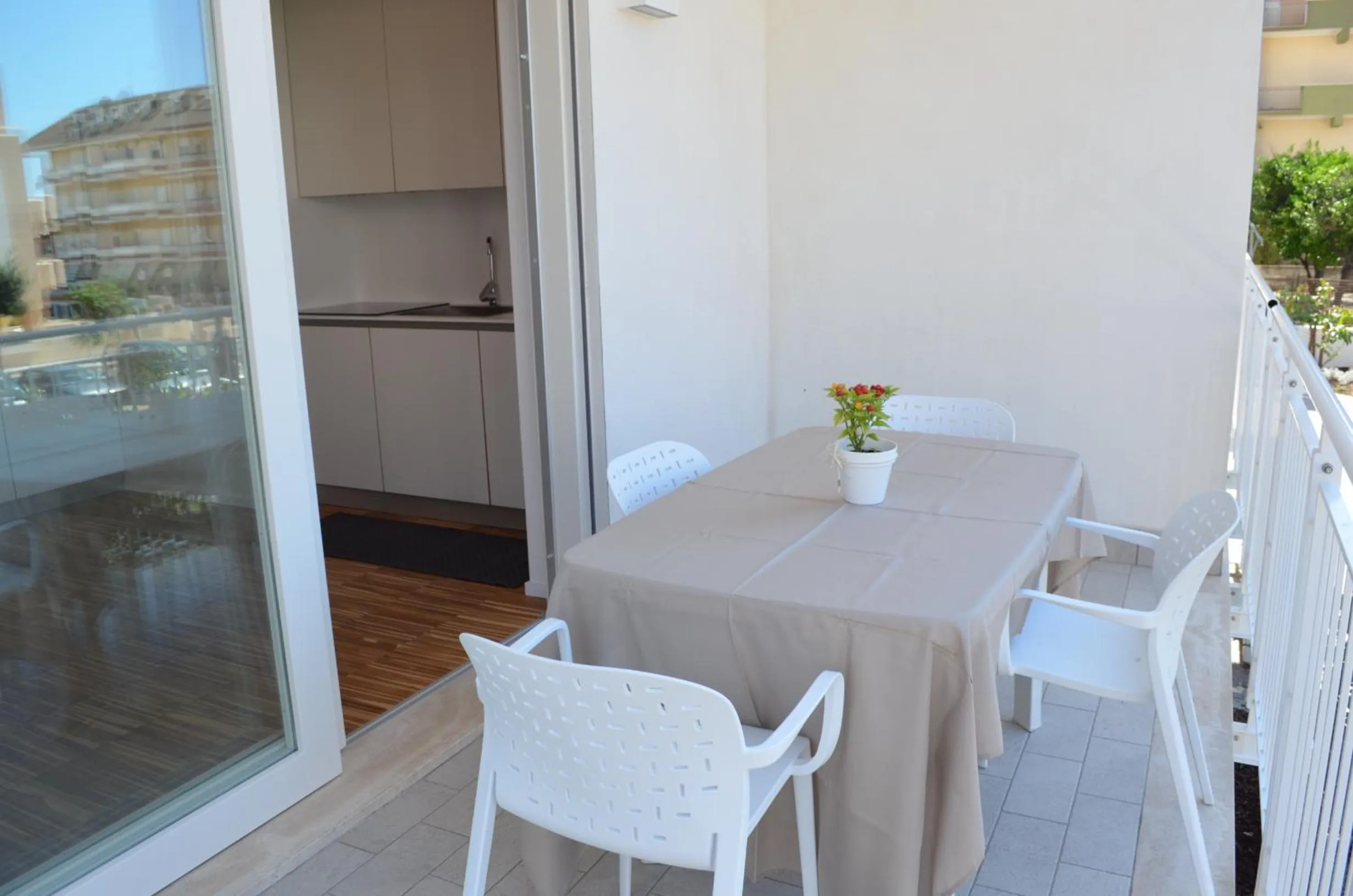 Balcony/Terrace in apARTments Sperlonga