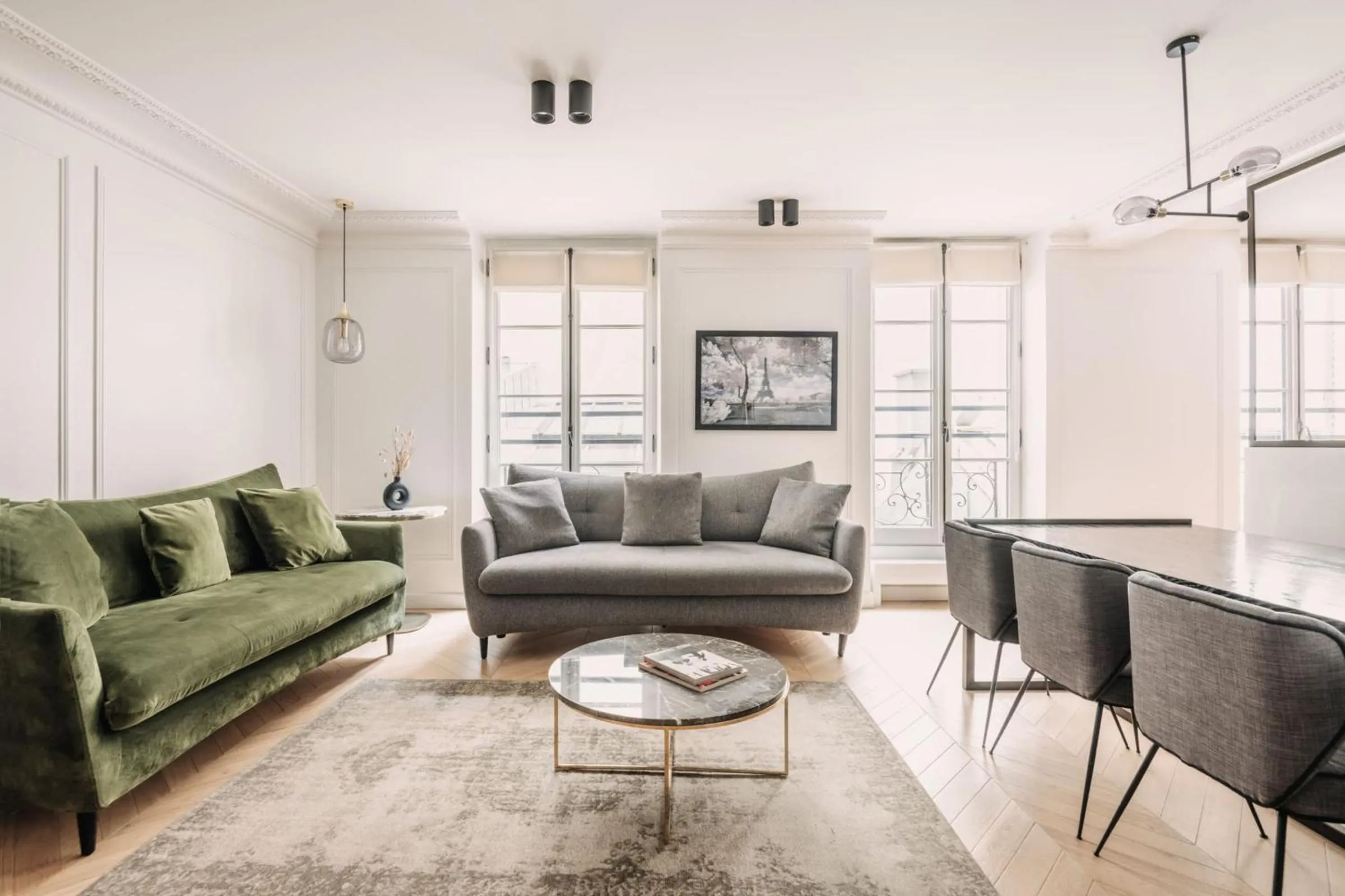 Living room in HIGHSTAY - Luxury Serviced Apartments - Place Vendôme