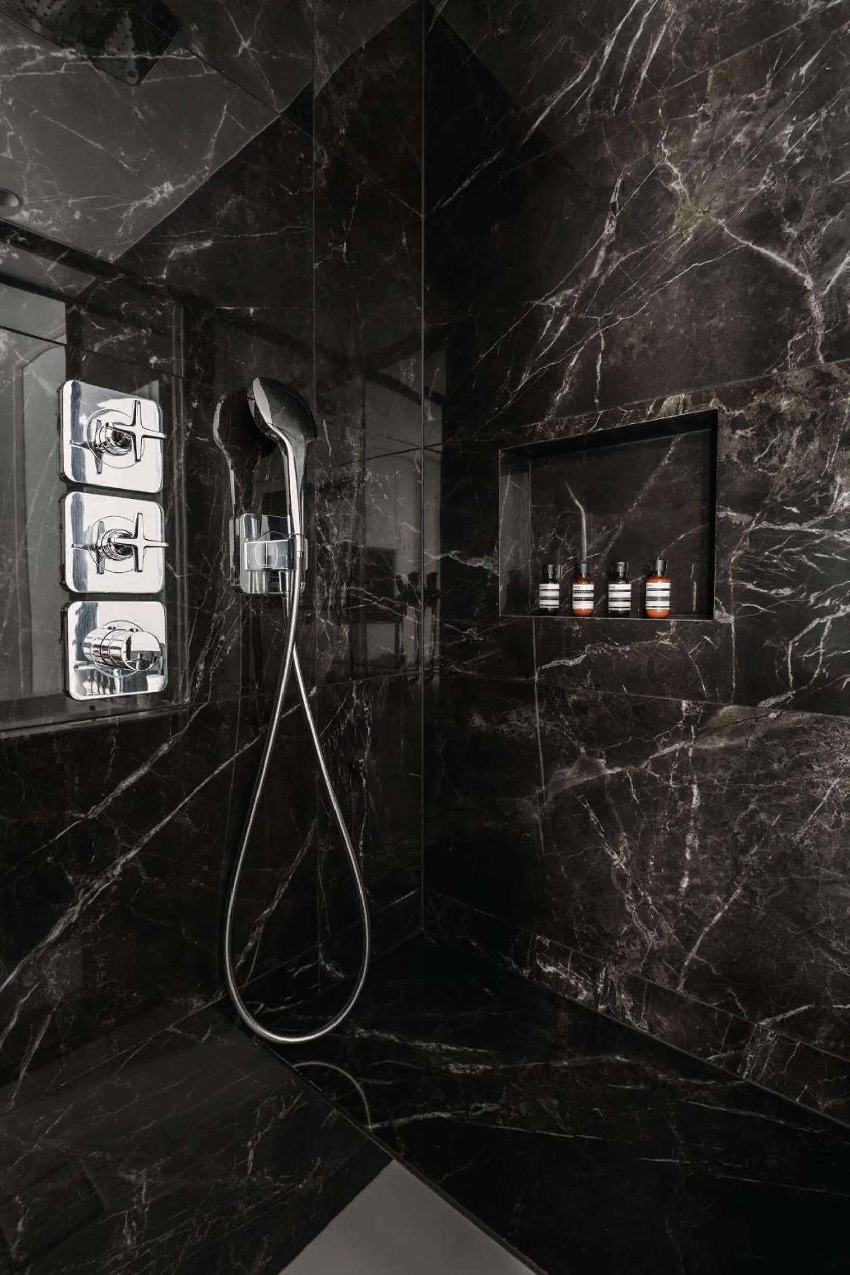 Shower in HIGHSTAY - Luxury Serviced Apartments - Place Vendôme