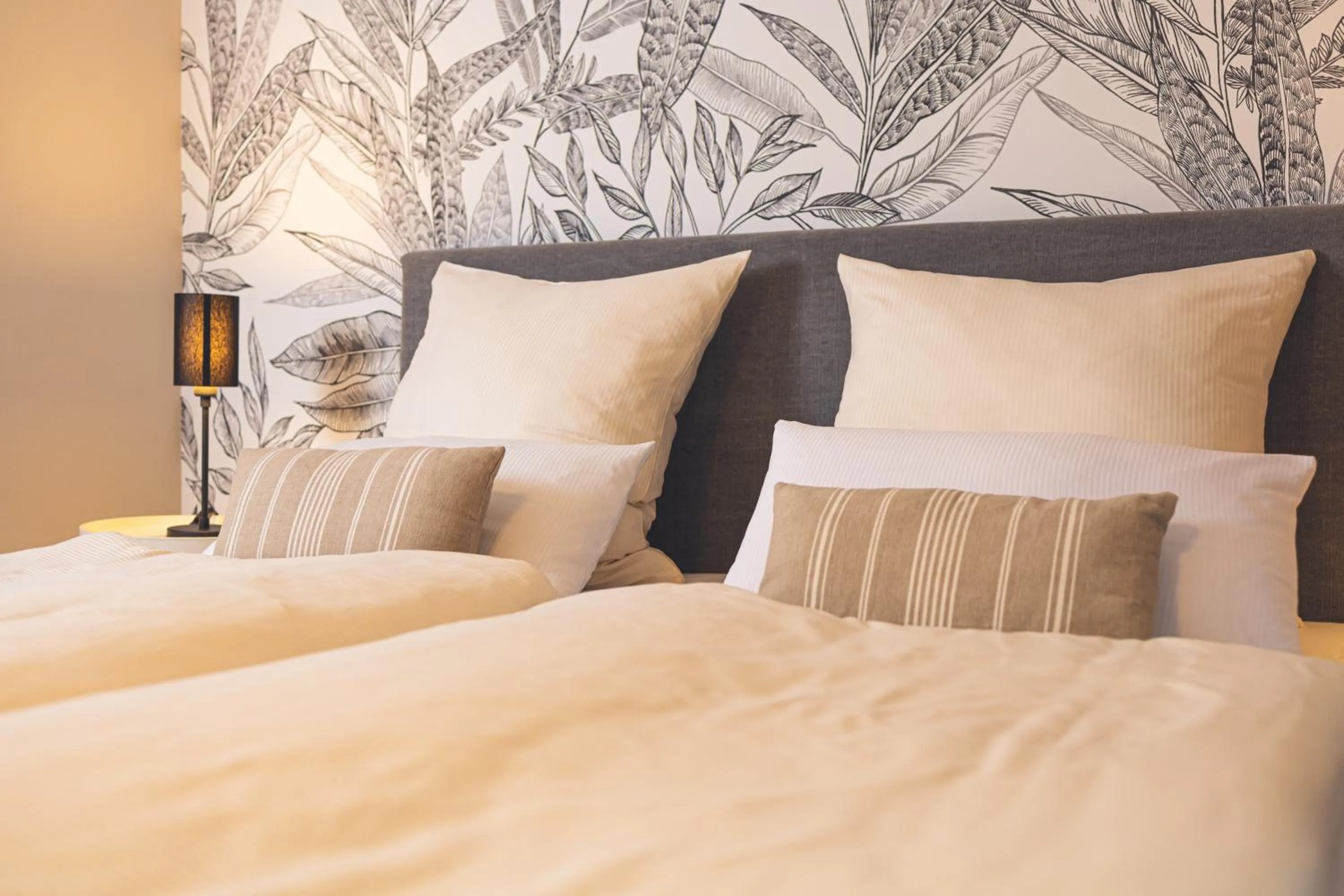 Bed in Landart Hotel