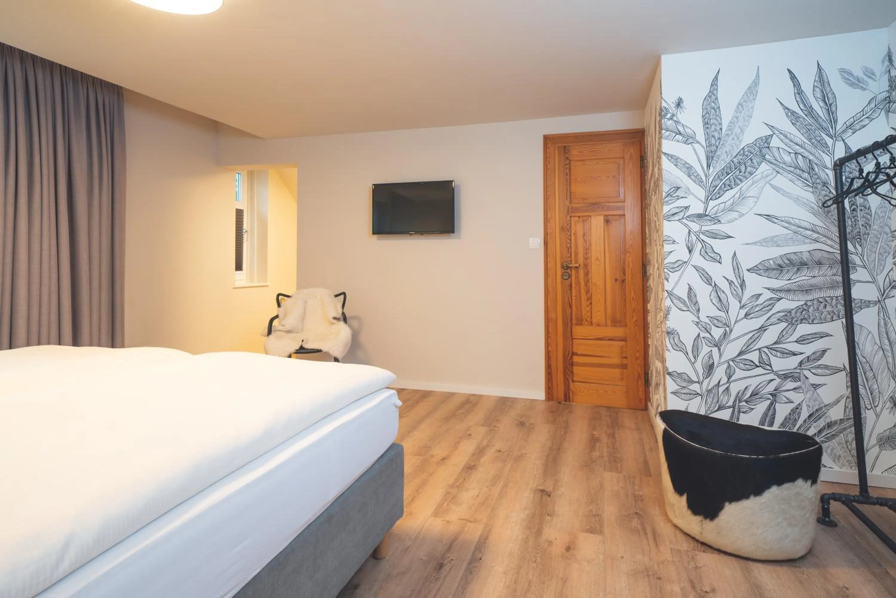 Bed in Landart Hotel