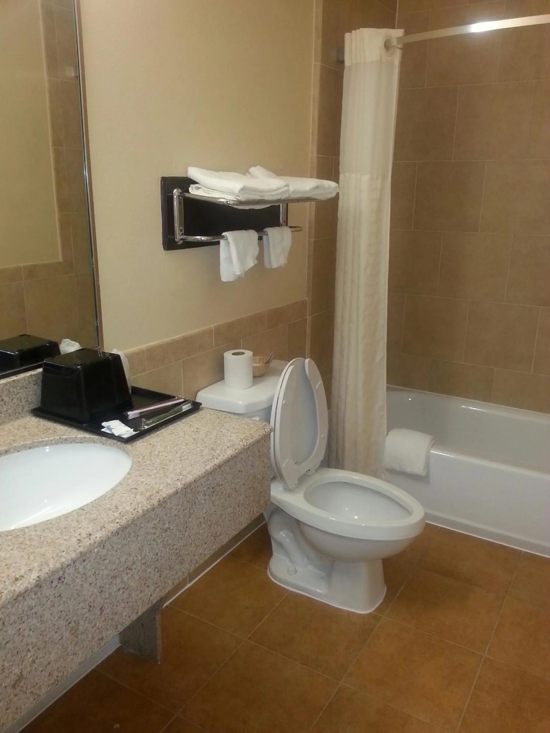 Bathroom in Platinum Inn Katy