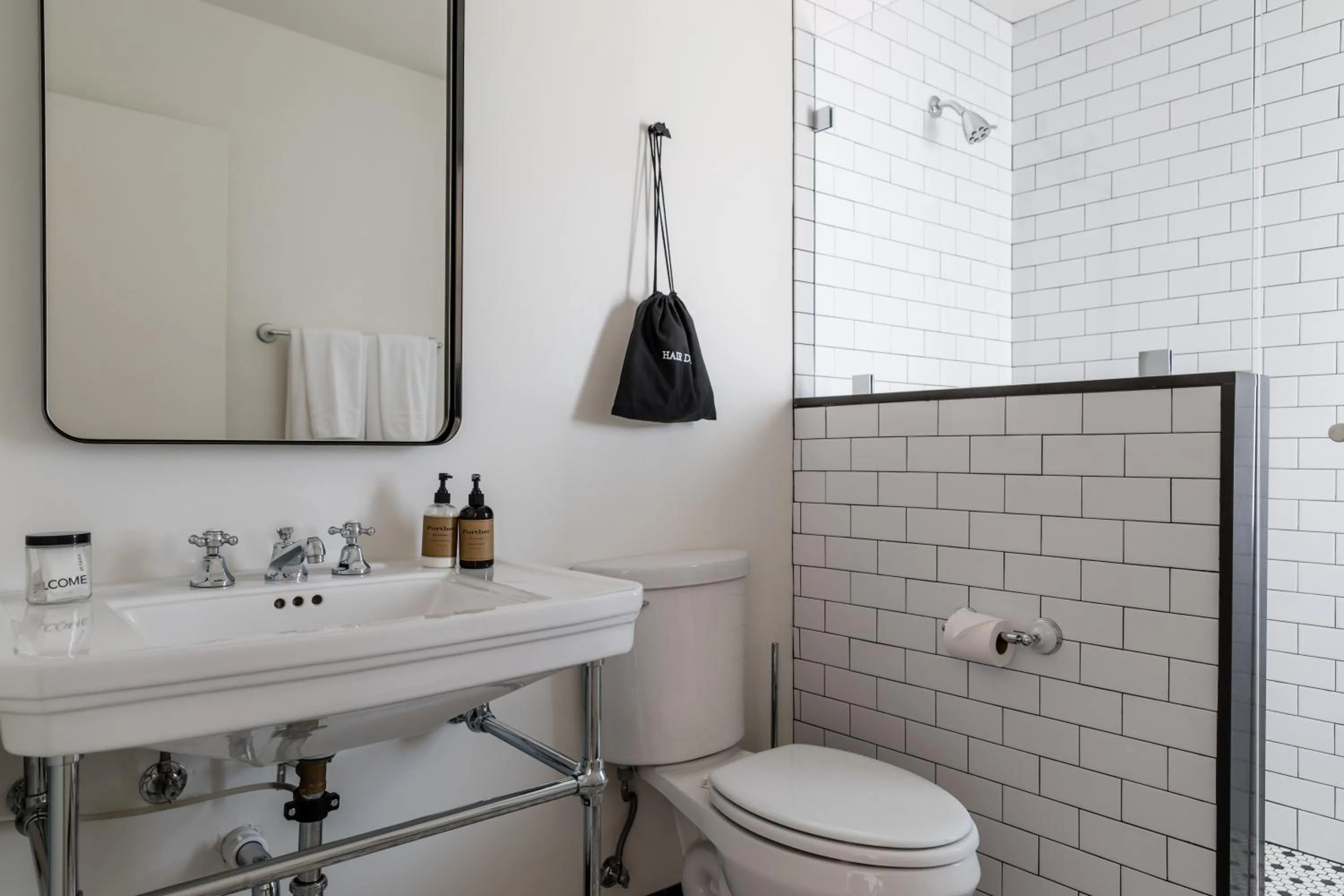 Shower in Cuyama Buckhorn