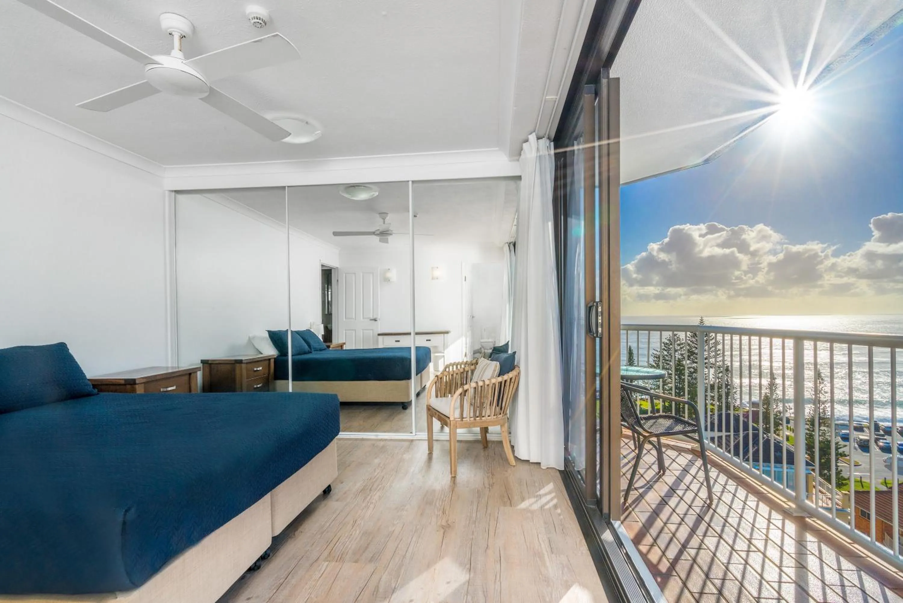 Bed in Carool Holiday Apartments