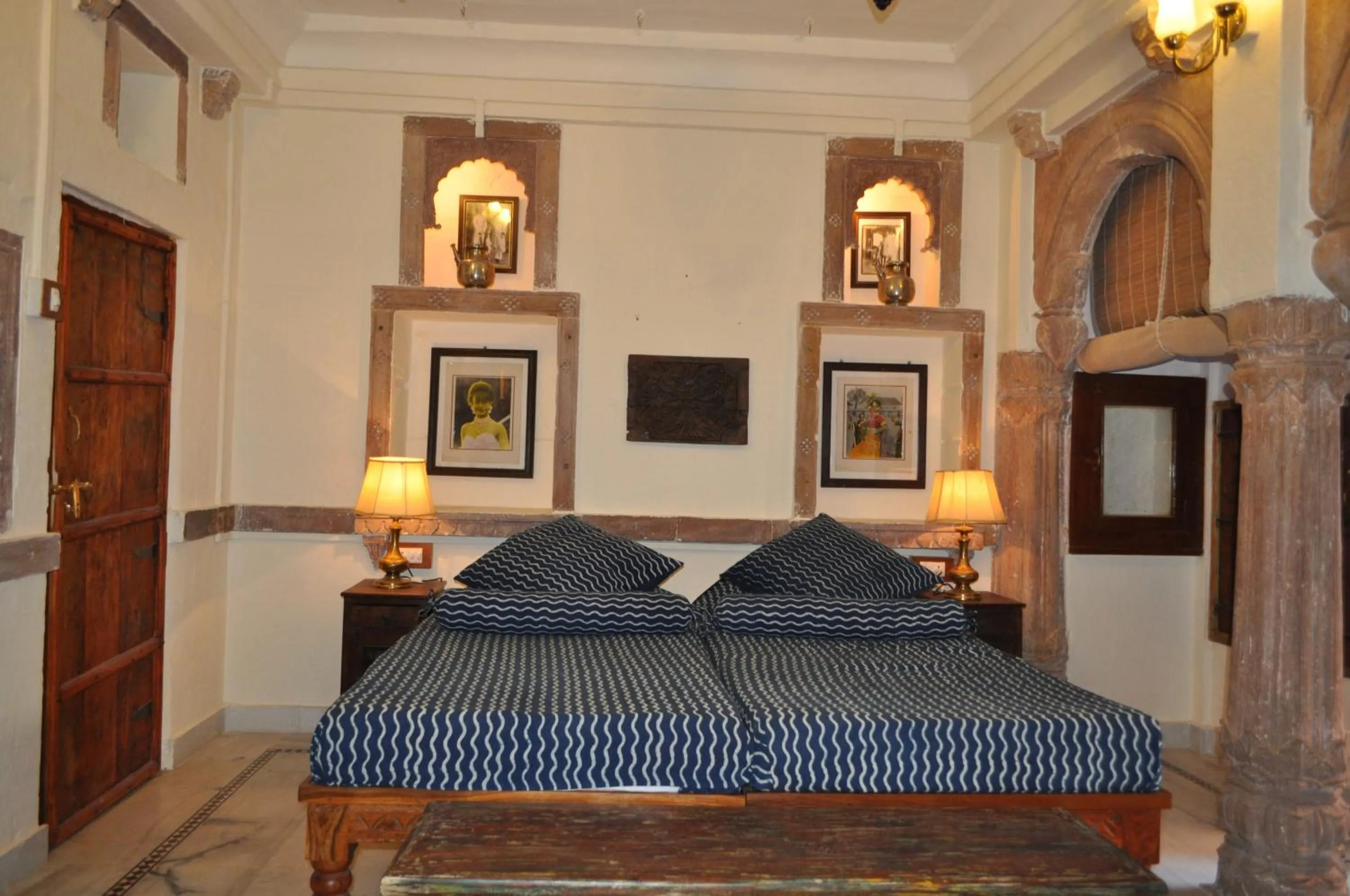 Bedroom, Bed in Juna Mahal Boutique Home Stay