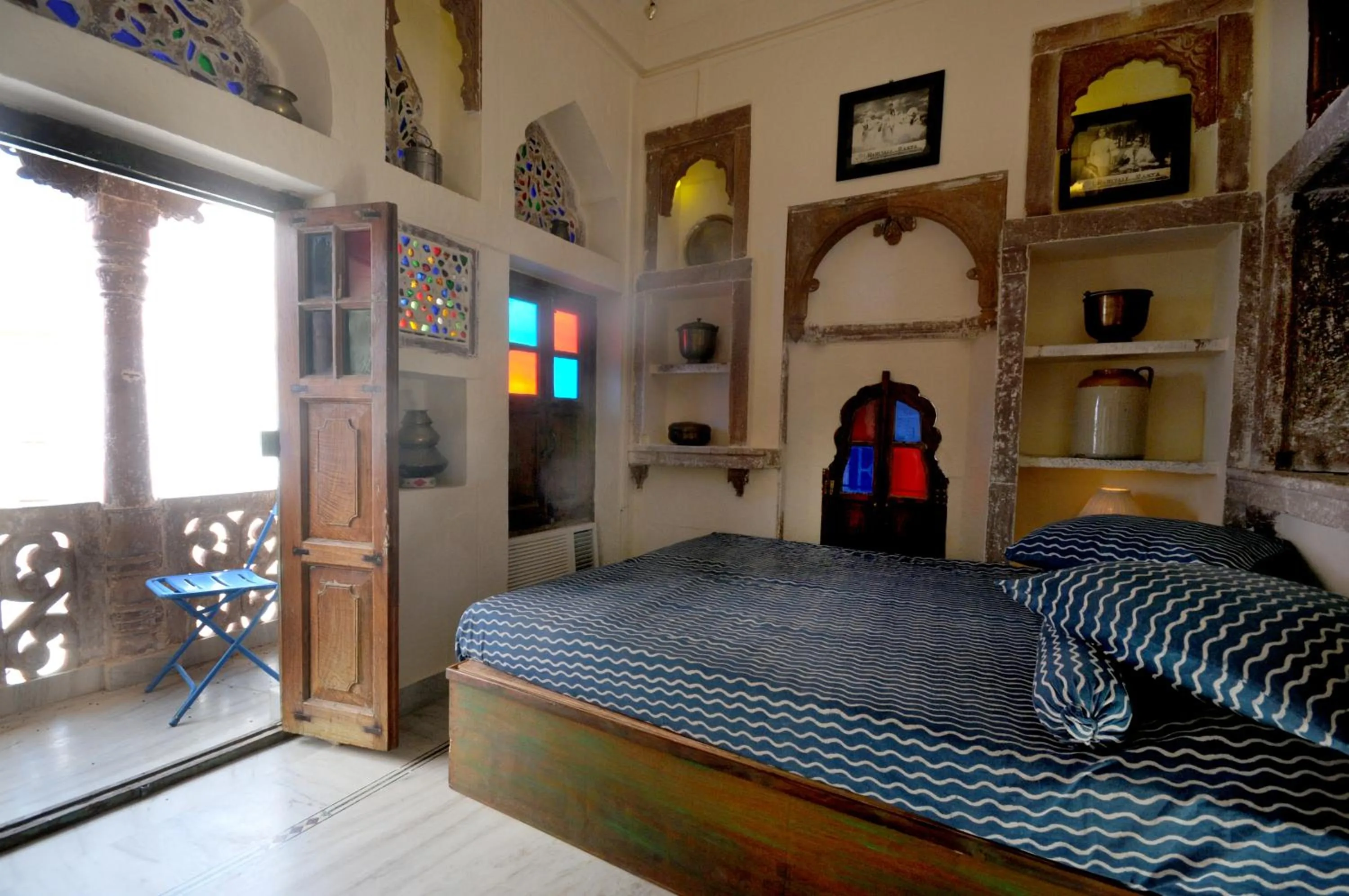 Bedroom, Bed in Juna Mahal Boutique Home Stay